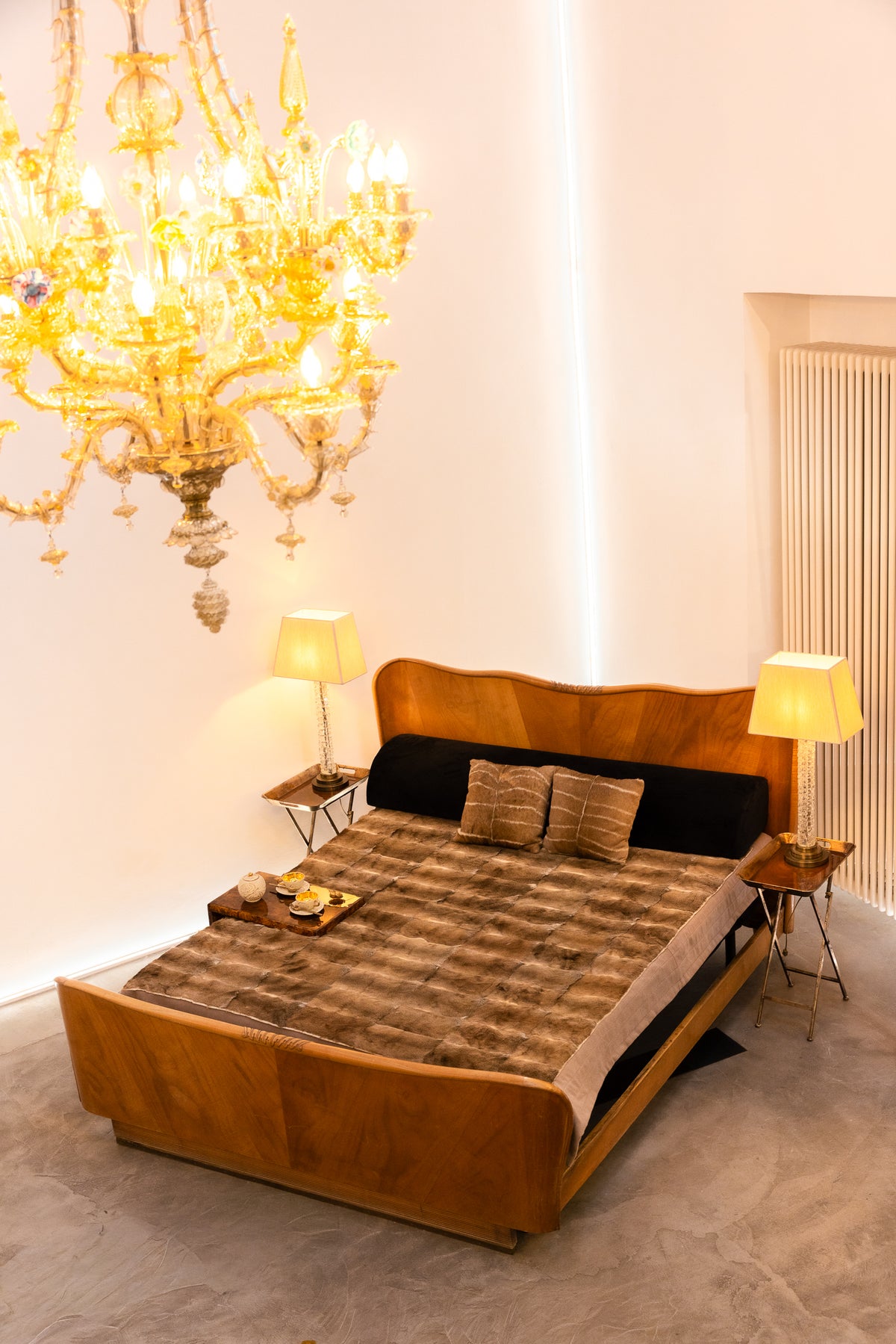 1950s Murano Rezzonico chandelier