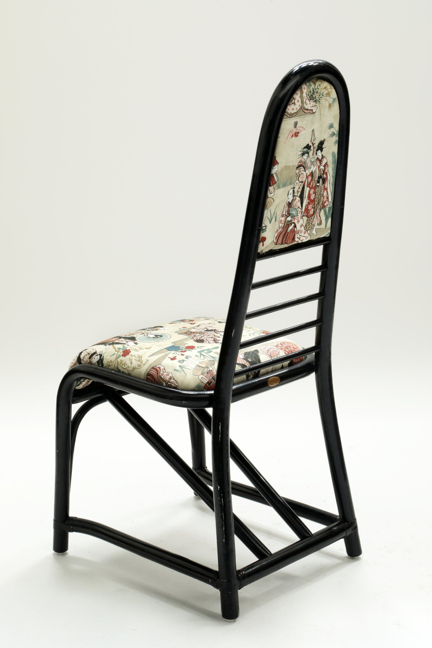 6 bamboo chairs from the 70s reinterpreted triplef