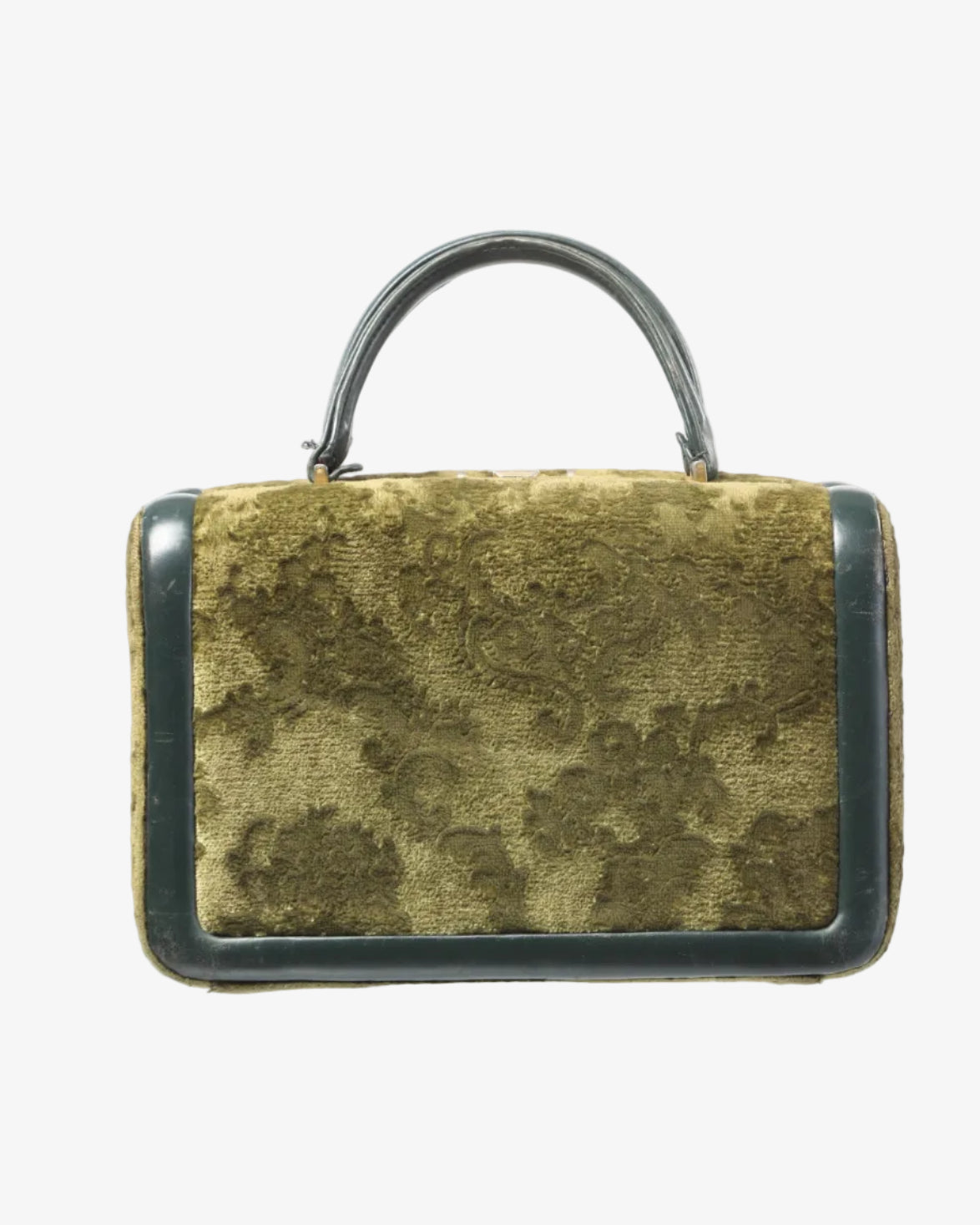 Green velvet trunk from the 60s