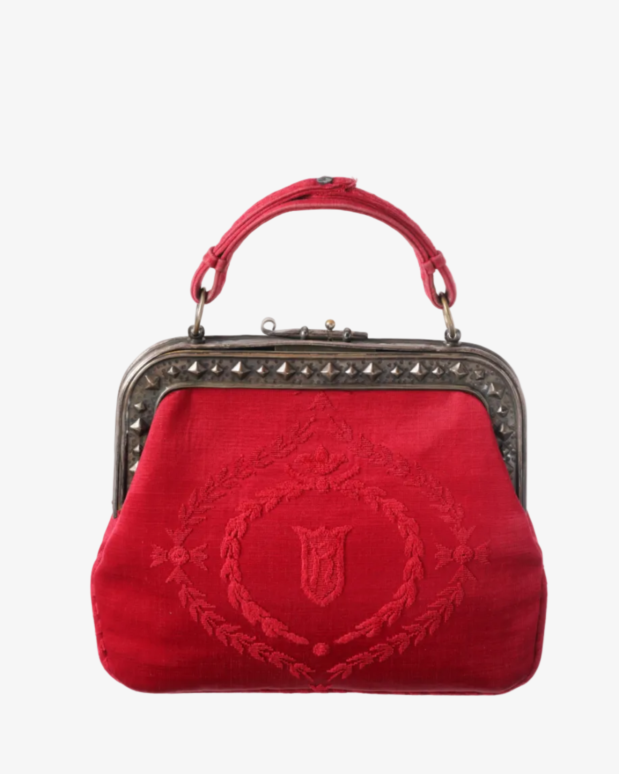 Roberta di Camerino gunmetal bag 1960