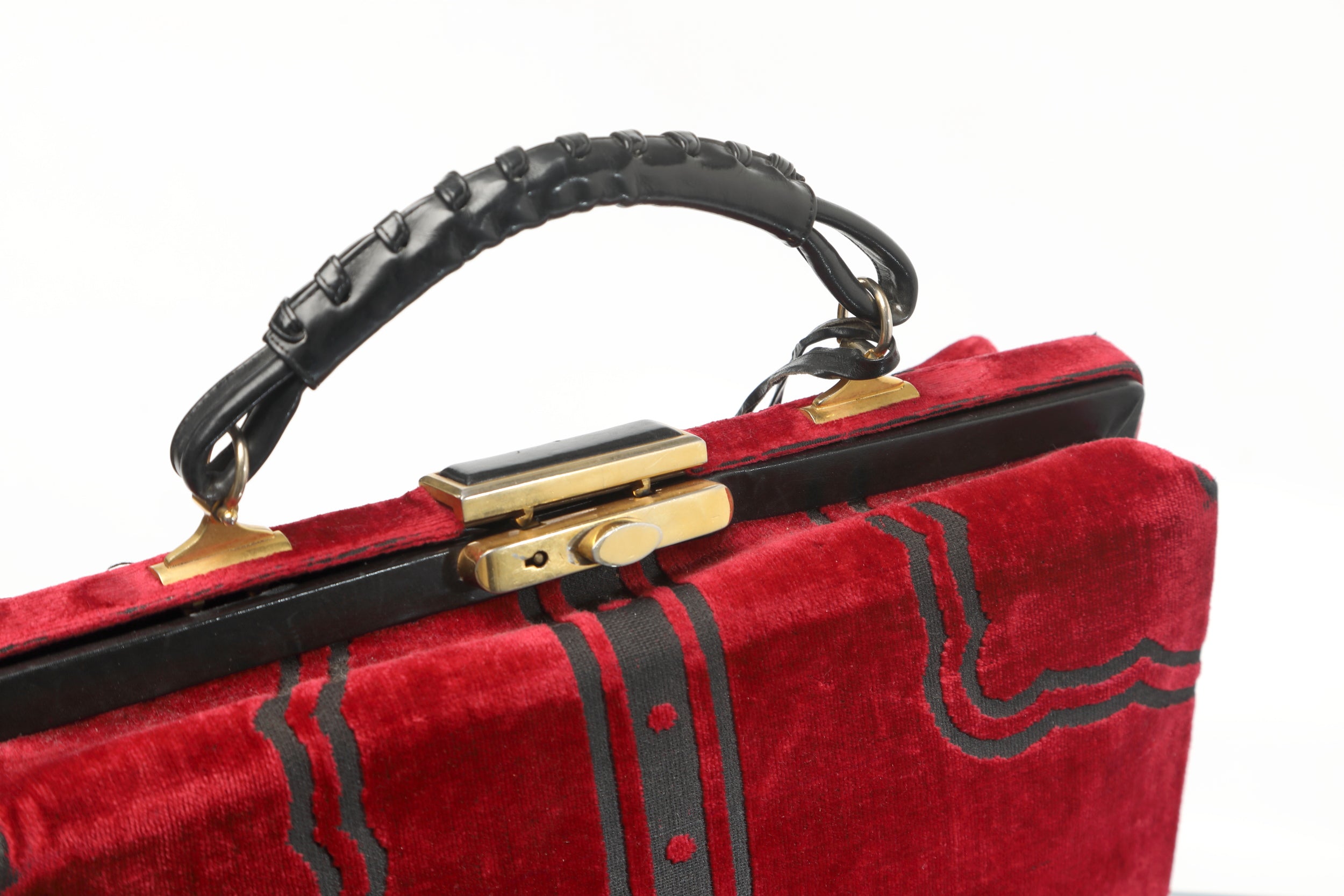 Roberta Di Camerino Bevilacqua velvet handbag