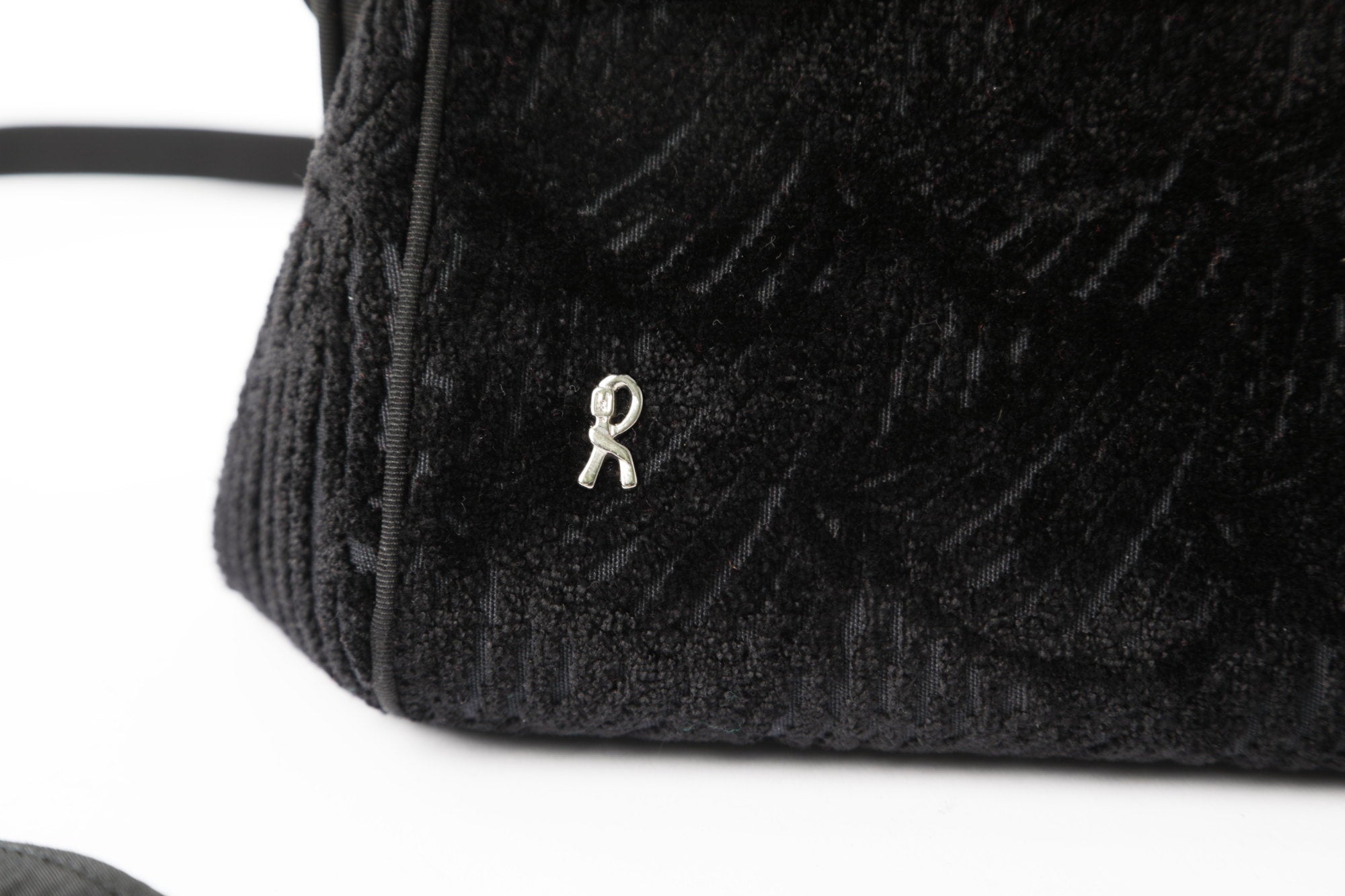Roberta Di Camerino black shoulder and handle bag