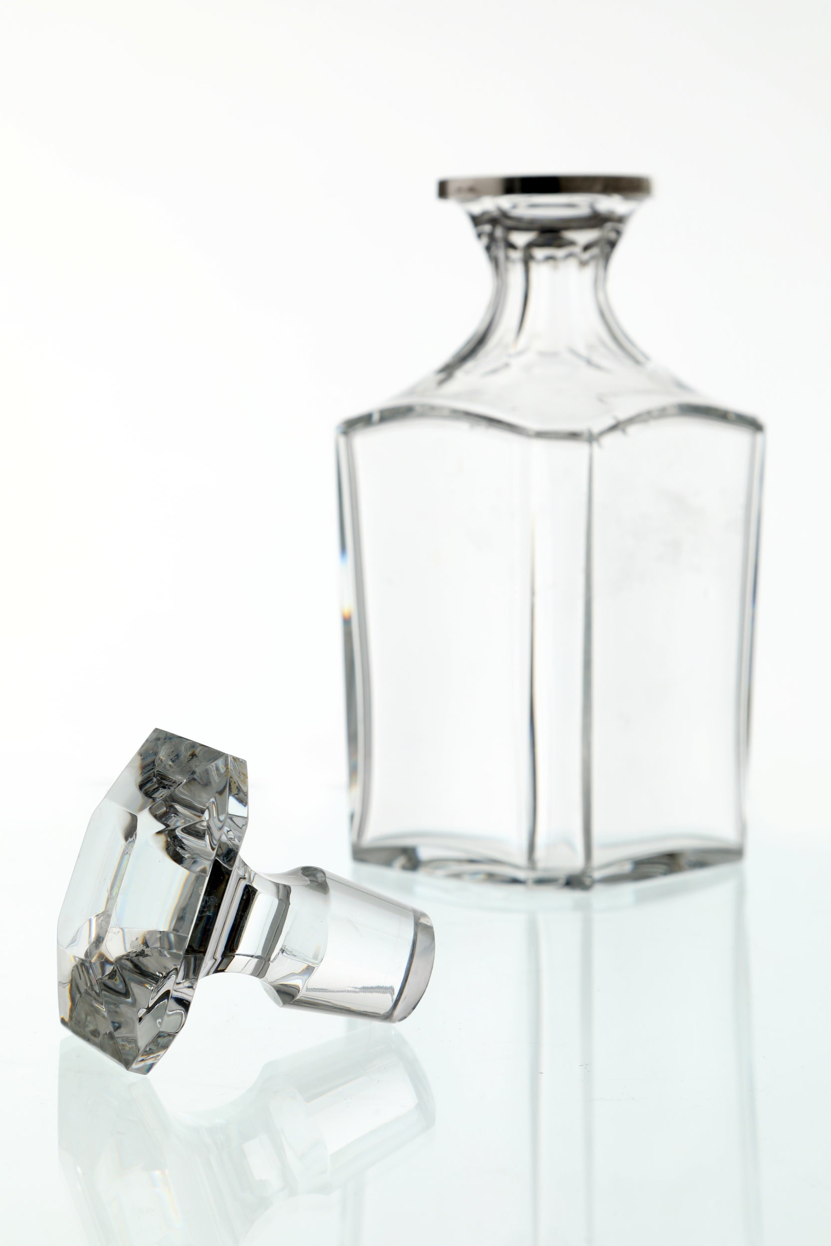 Baccarat crystal bottle