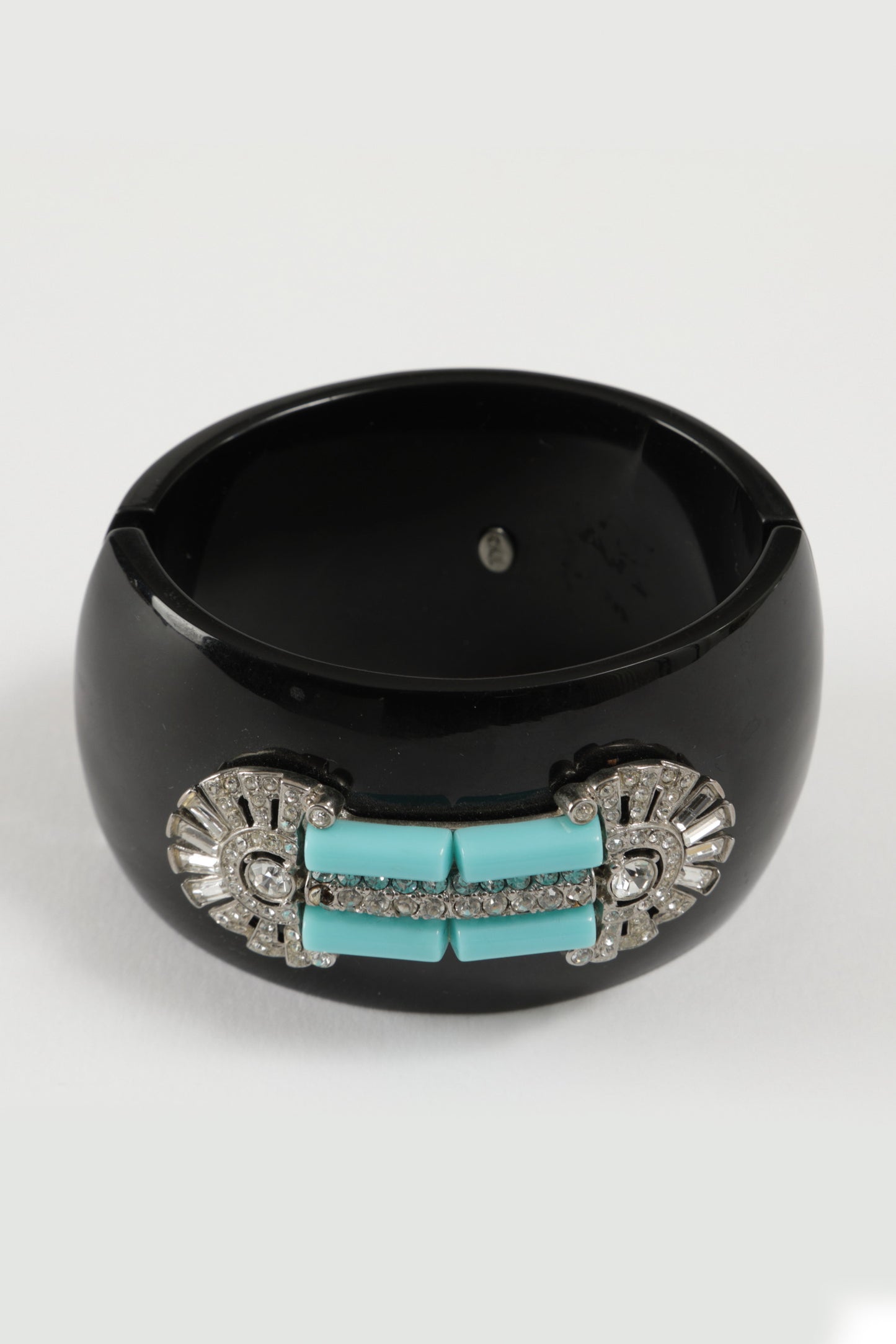 Bracciale decò azzurro Kenneth Jay Lane anni 90