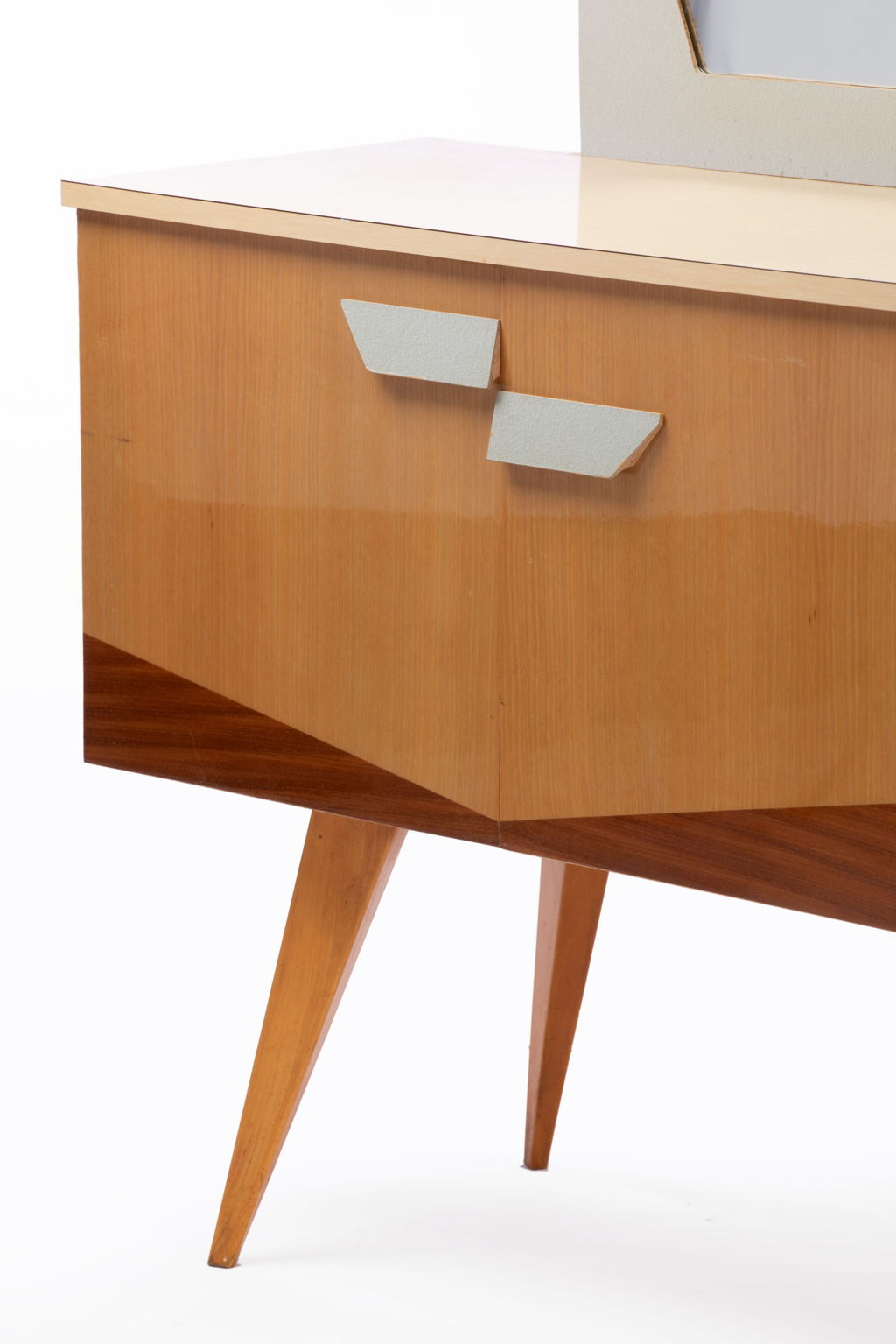 1950s buffet formica with mirror