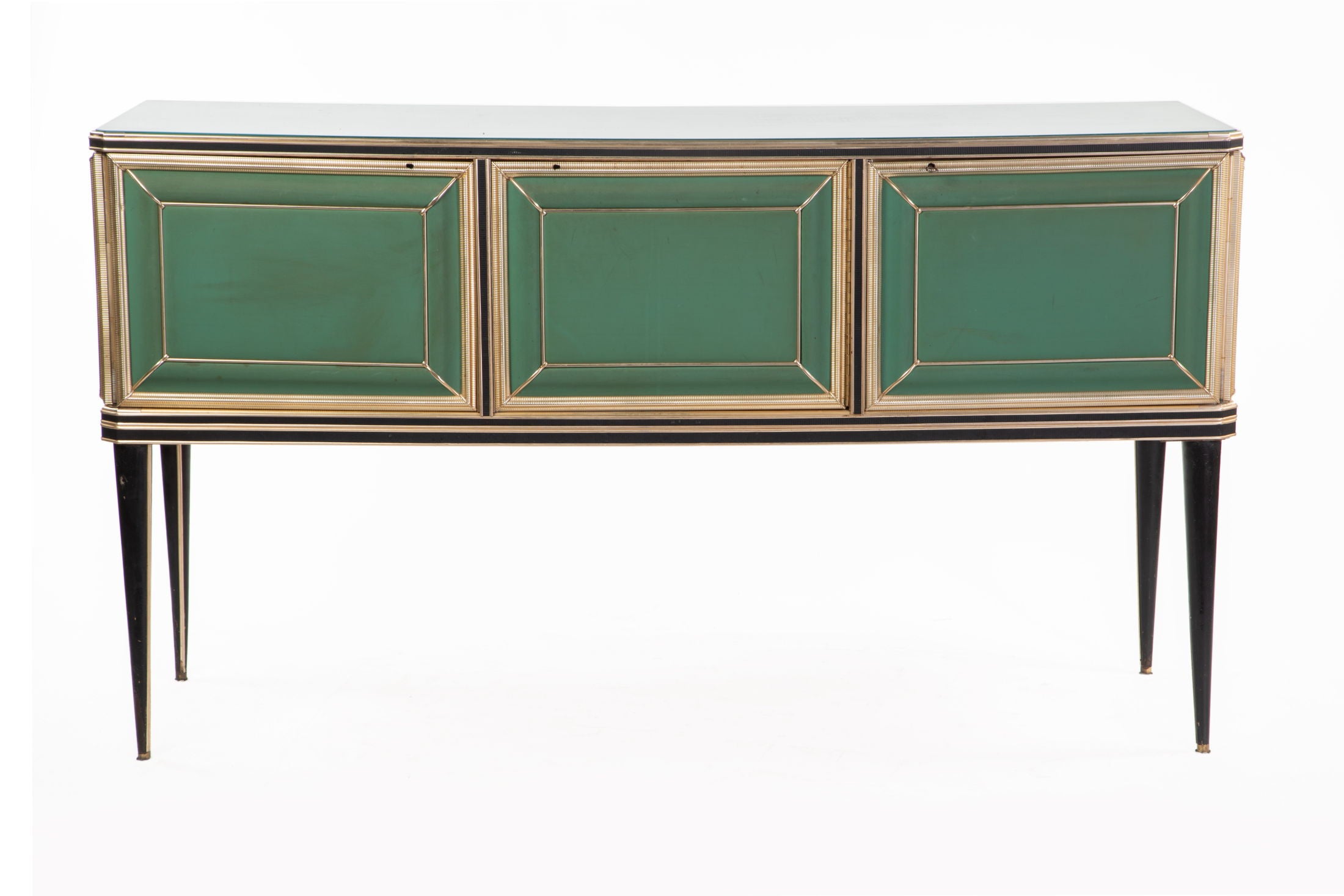 Three-door buffet Umberto Mascagni 50s