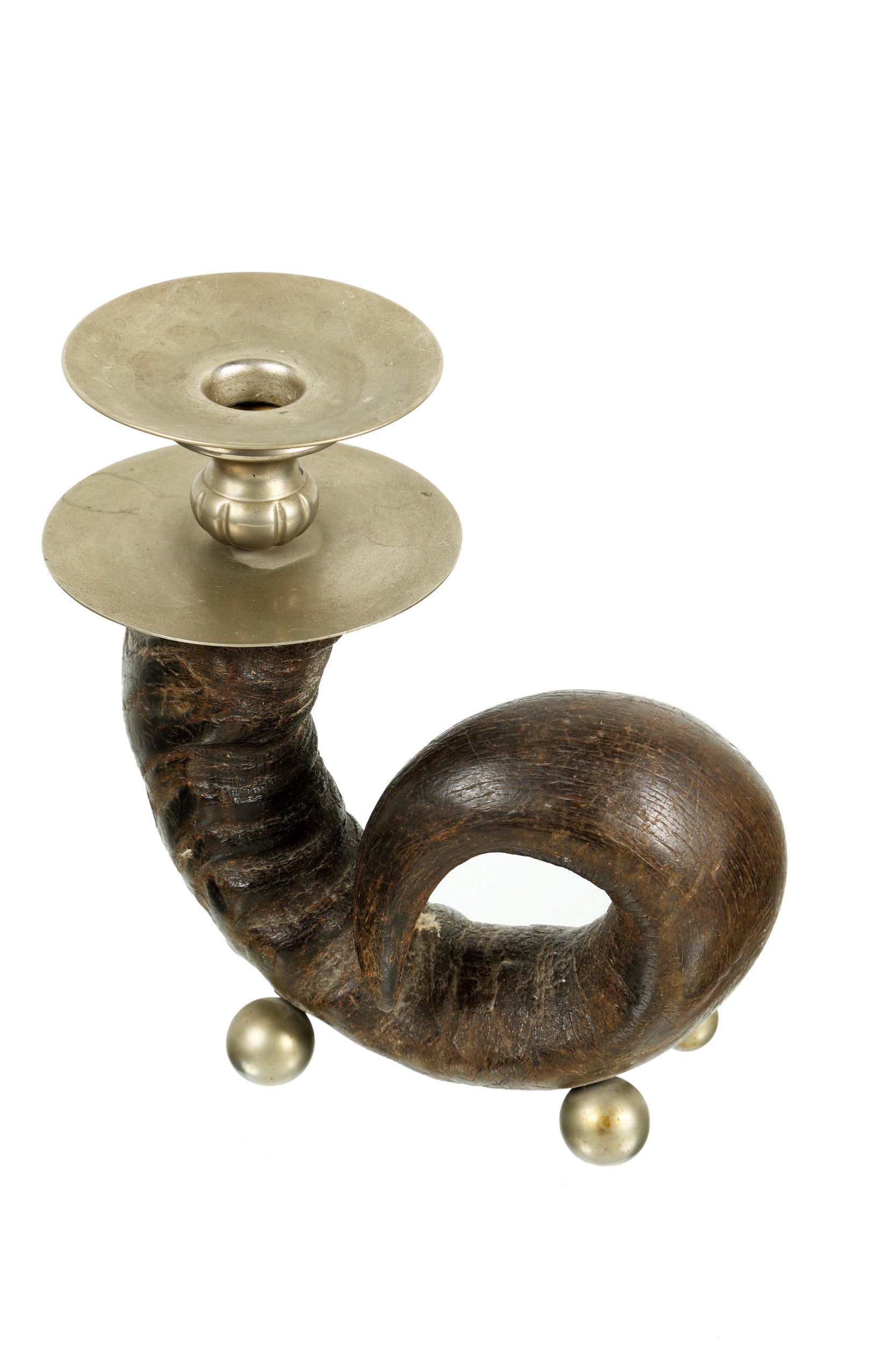 Candlestick attributable to Gabriella Crespi