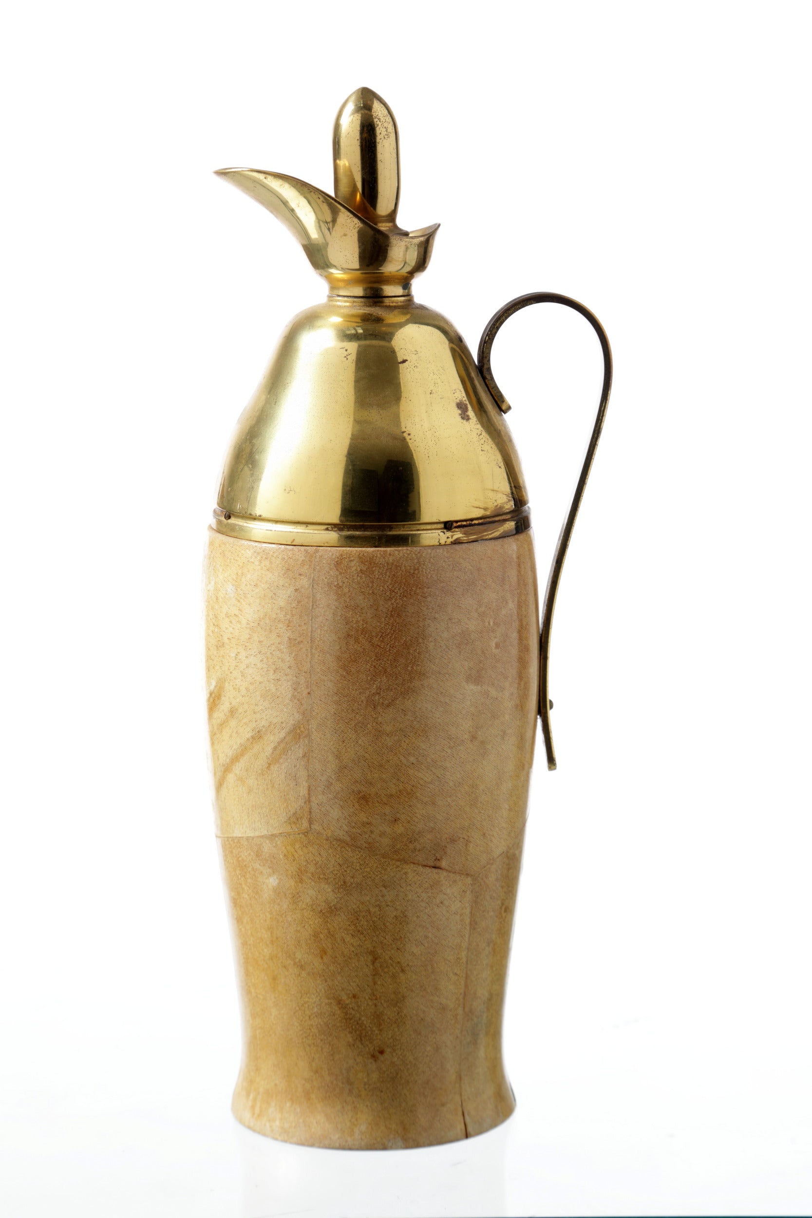 Aldo Tura ivory pekari carafe from the 1960s