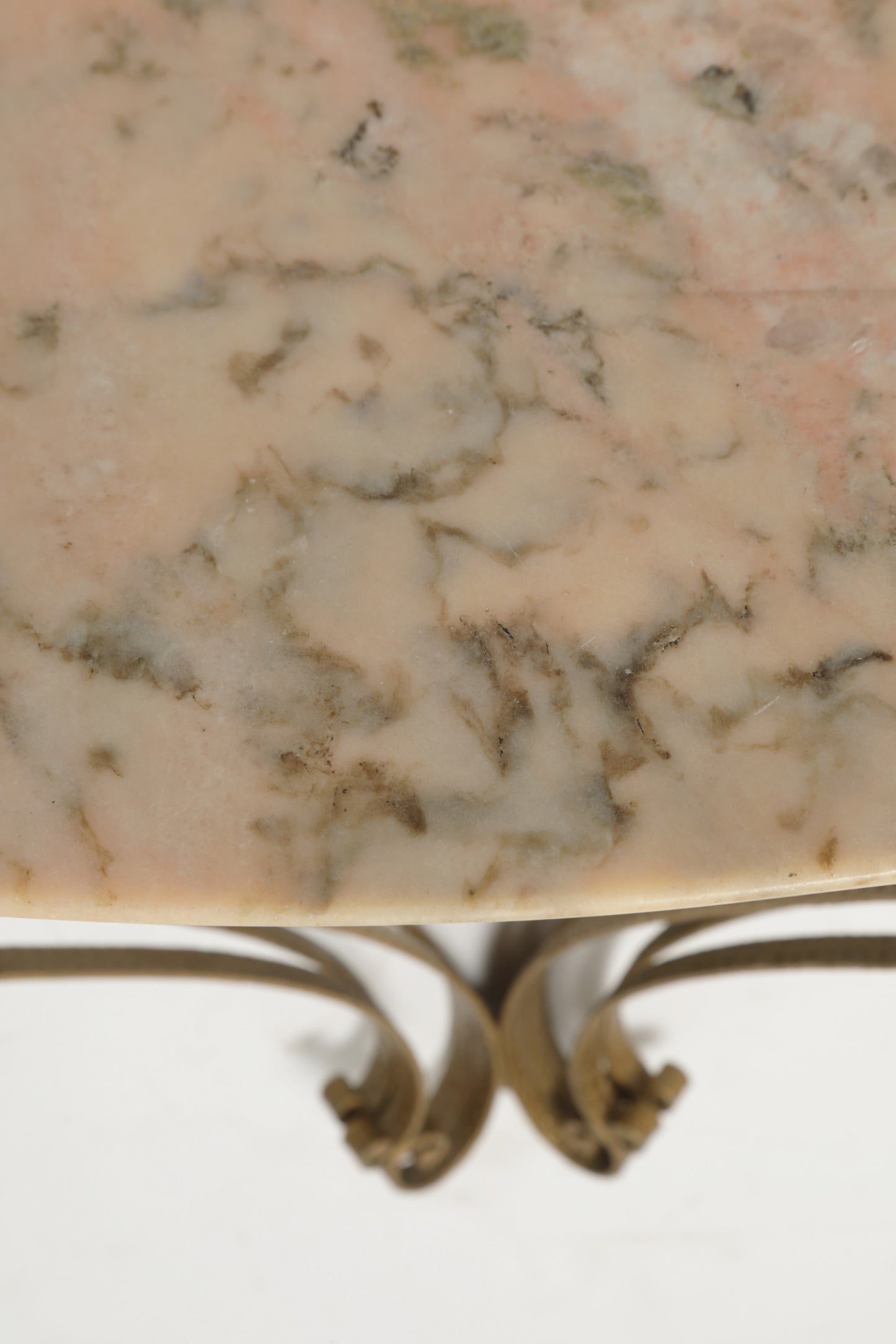 Console attributed to Pier Luigi Colli pink marble 60s