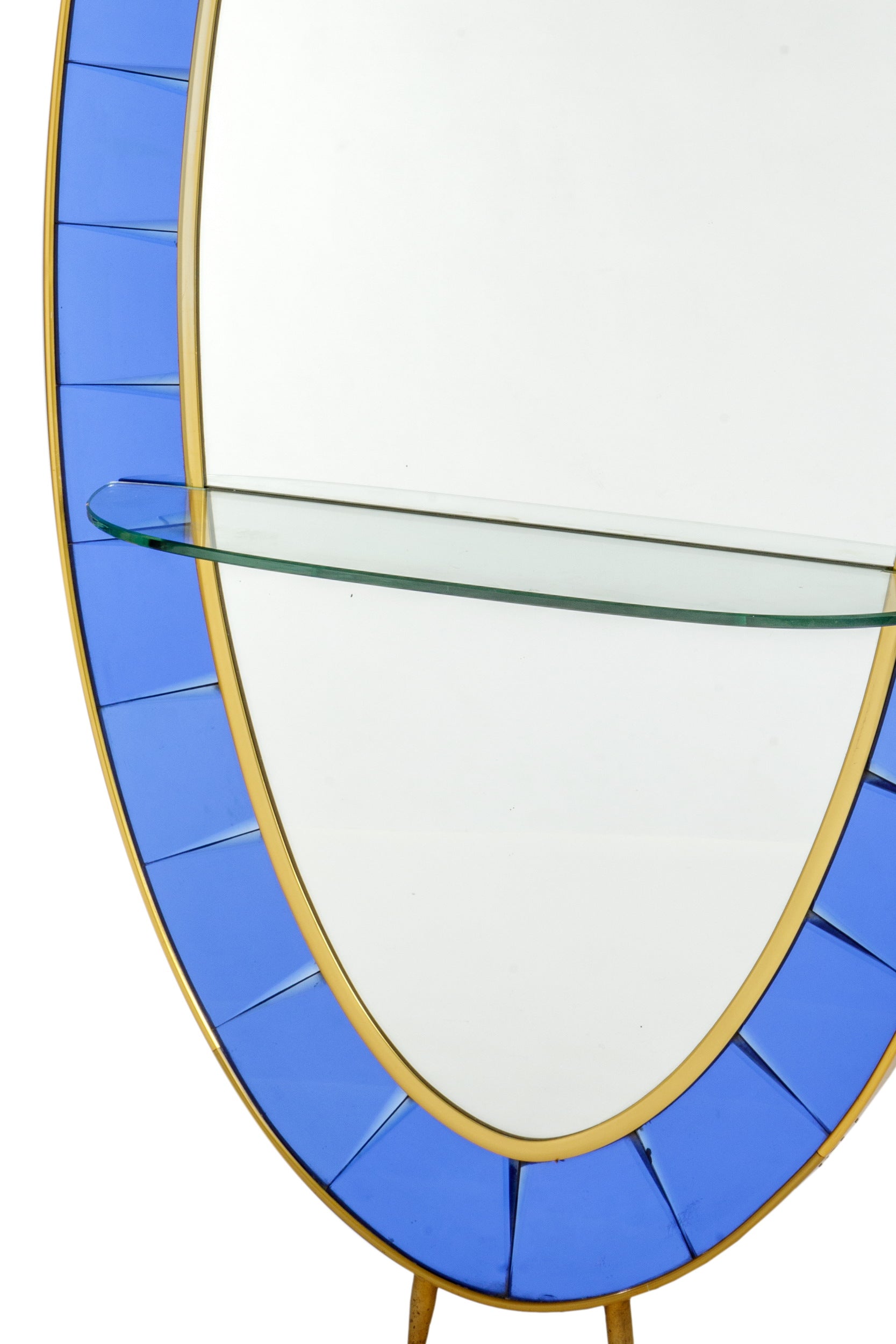Cristal Art mirror console from the 1950s