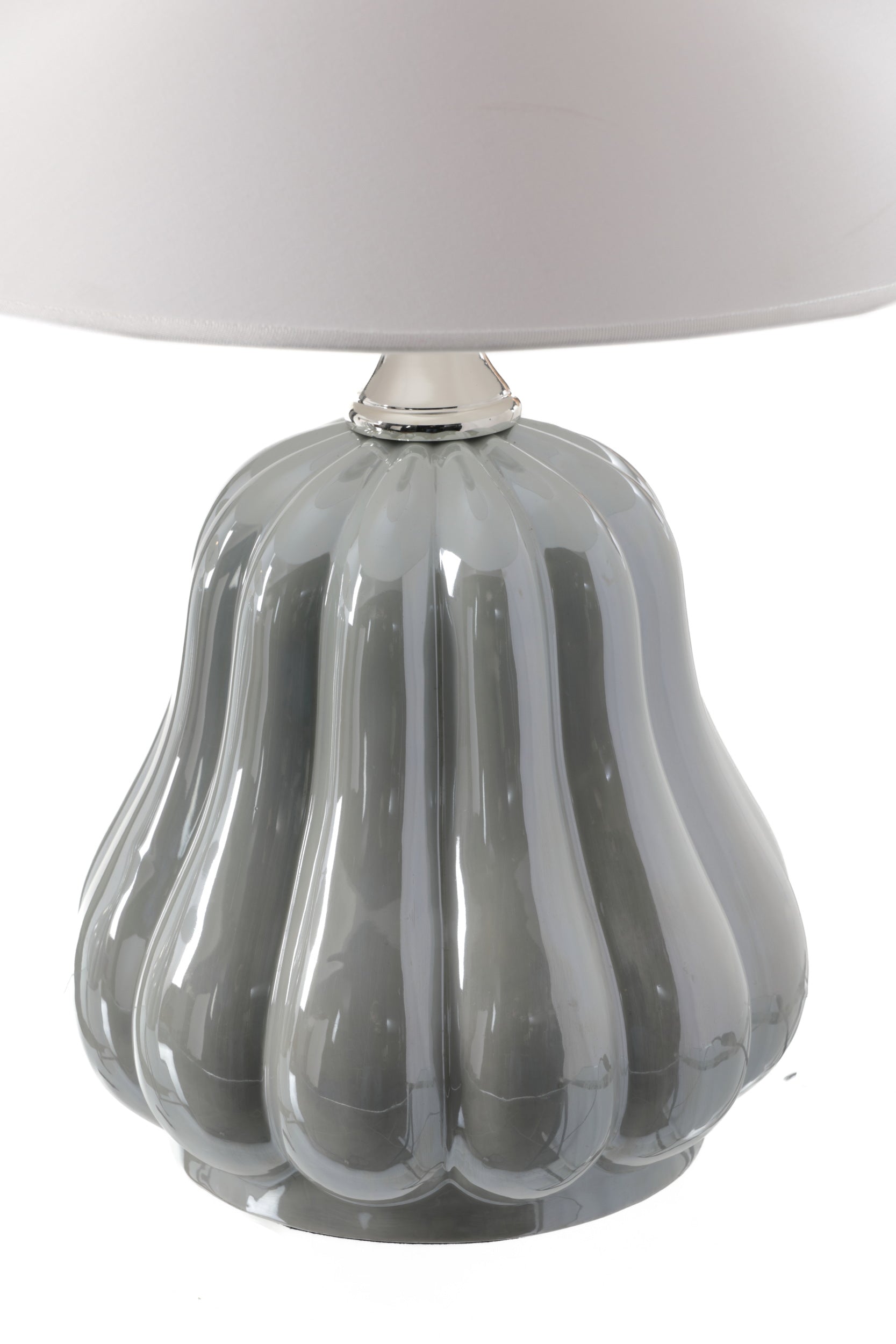 Pair of pumpkin table lamps from the 70s