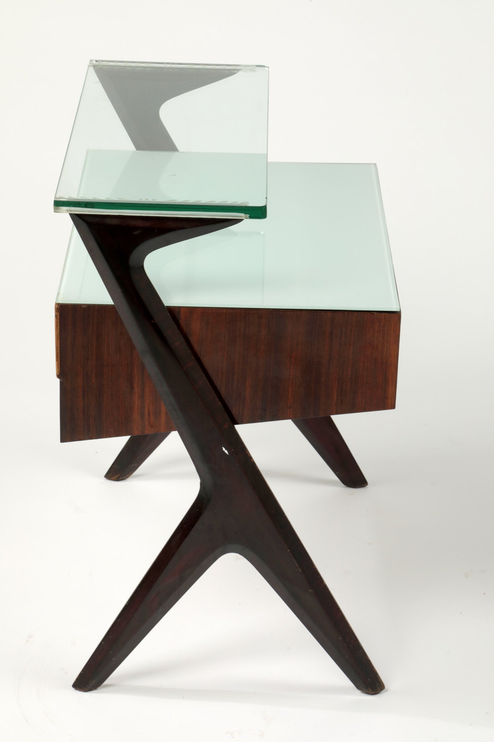 Pair of 1960s bedside tables attributed to Vittorio Dassi