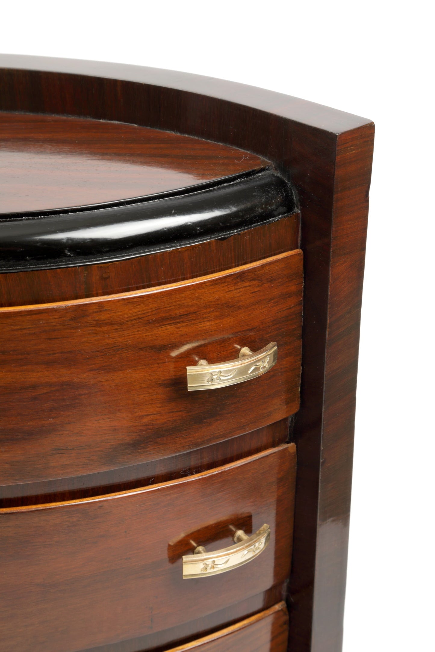 Pair of eye nightstands from the late 1930s