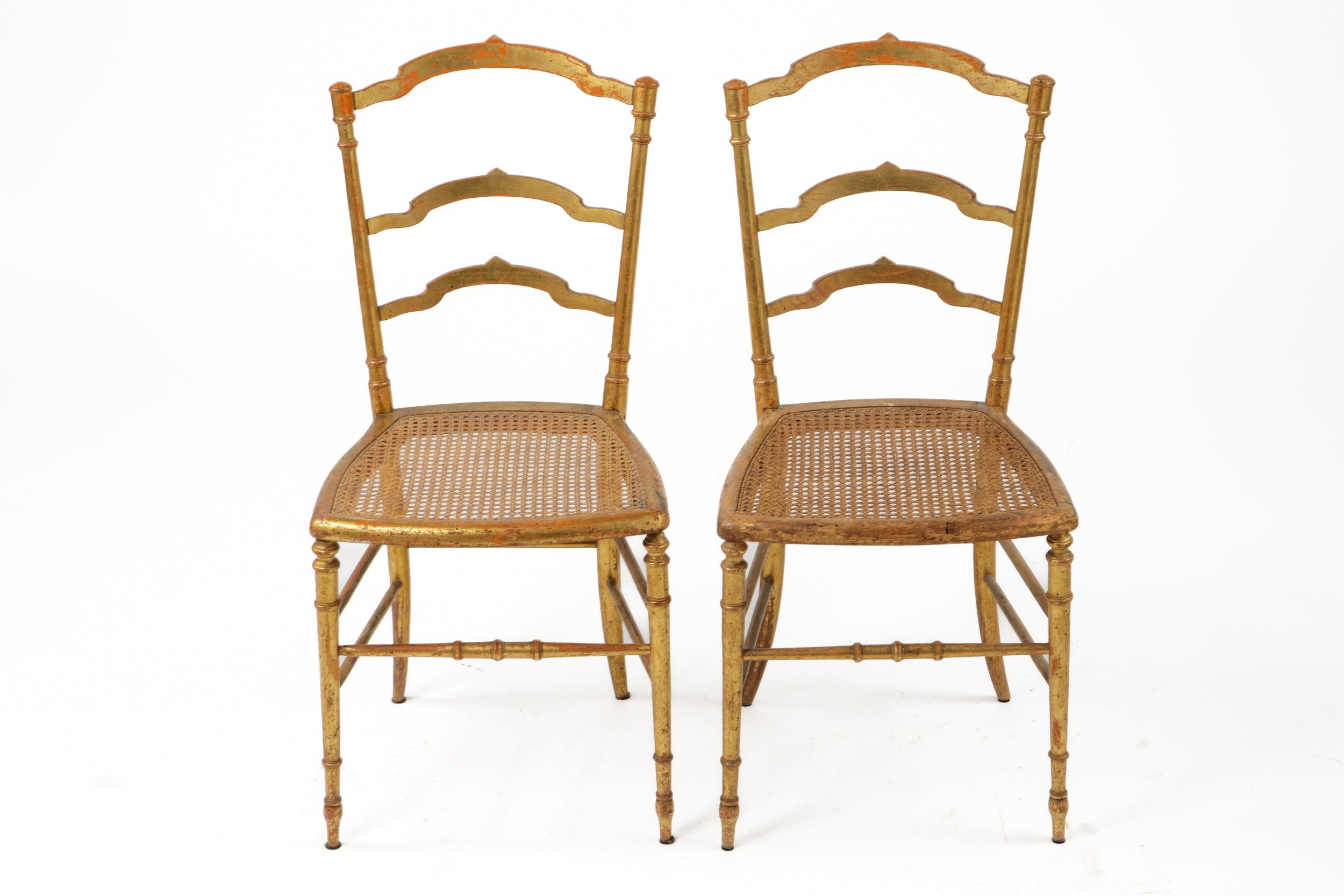 Pair of small French chairs 1900