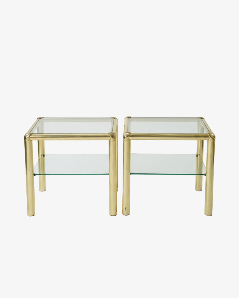 Pair of small tables from the 70s