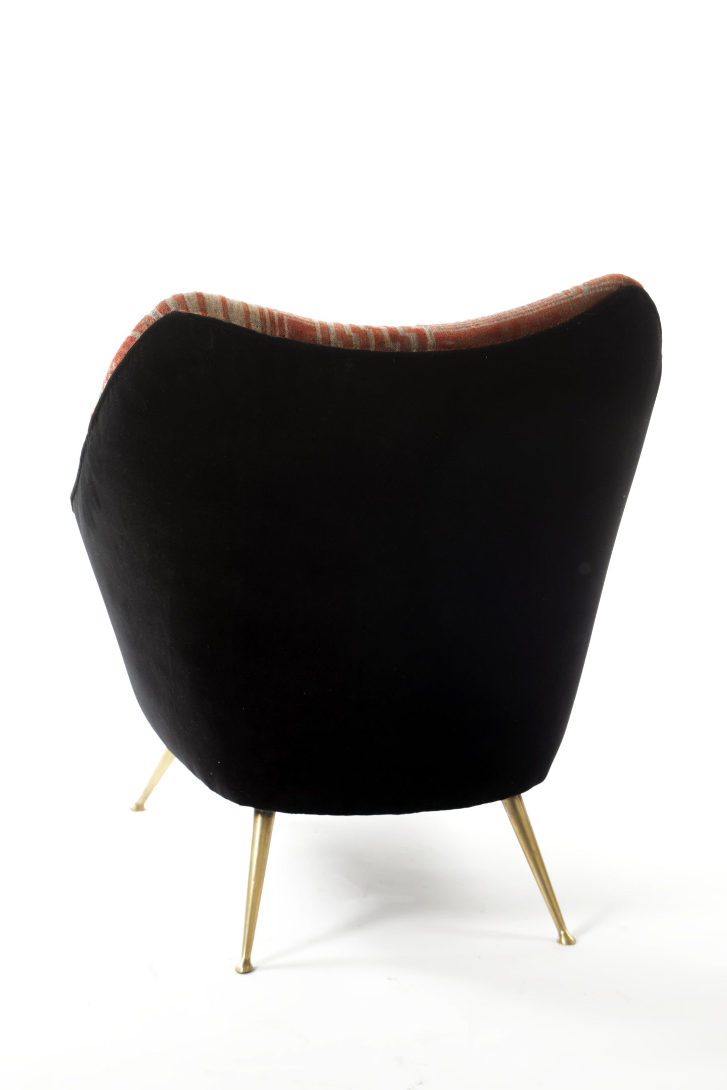 Coppia poltrone anni 50 Isa Bergamo reinterpretate t r i p l e f
