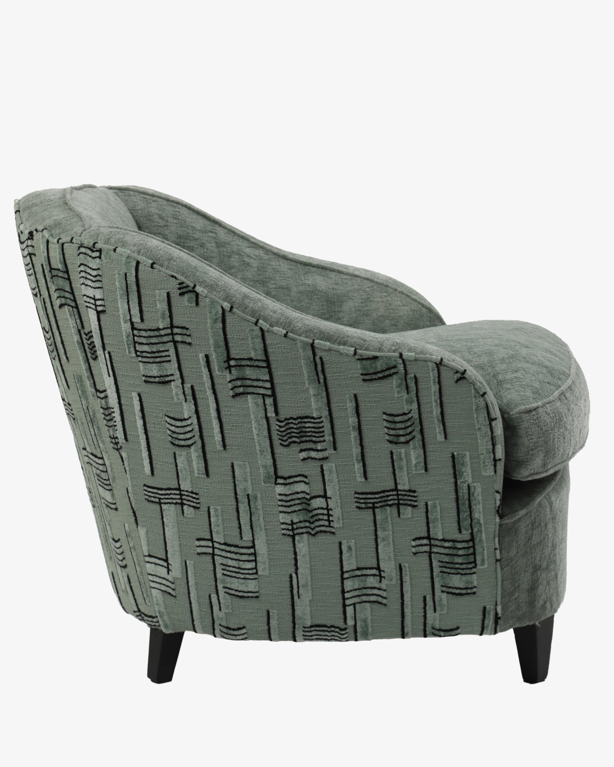 Pair of 1960s armchairs attributable to Gio Ponti for Casa e Giardino