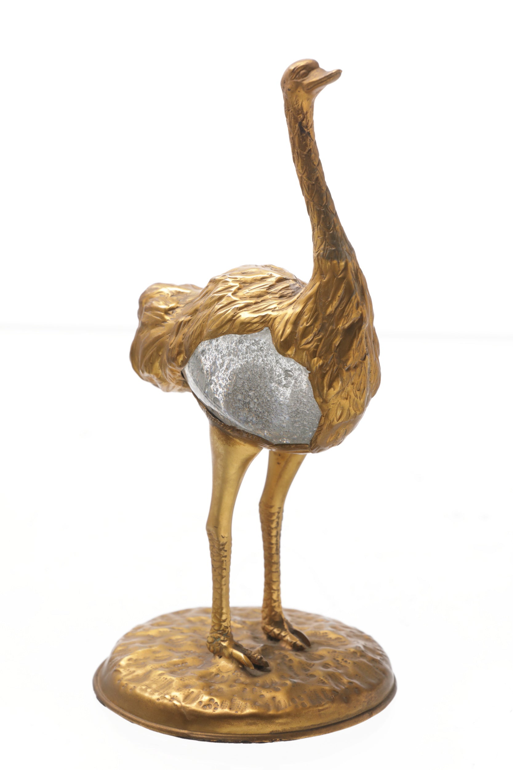 Pair of Gabriella Crespi bronze sculptures from the 70s