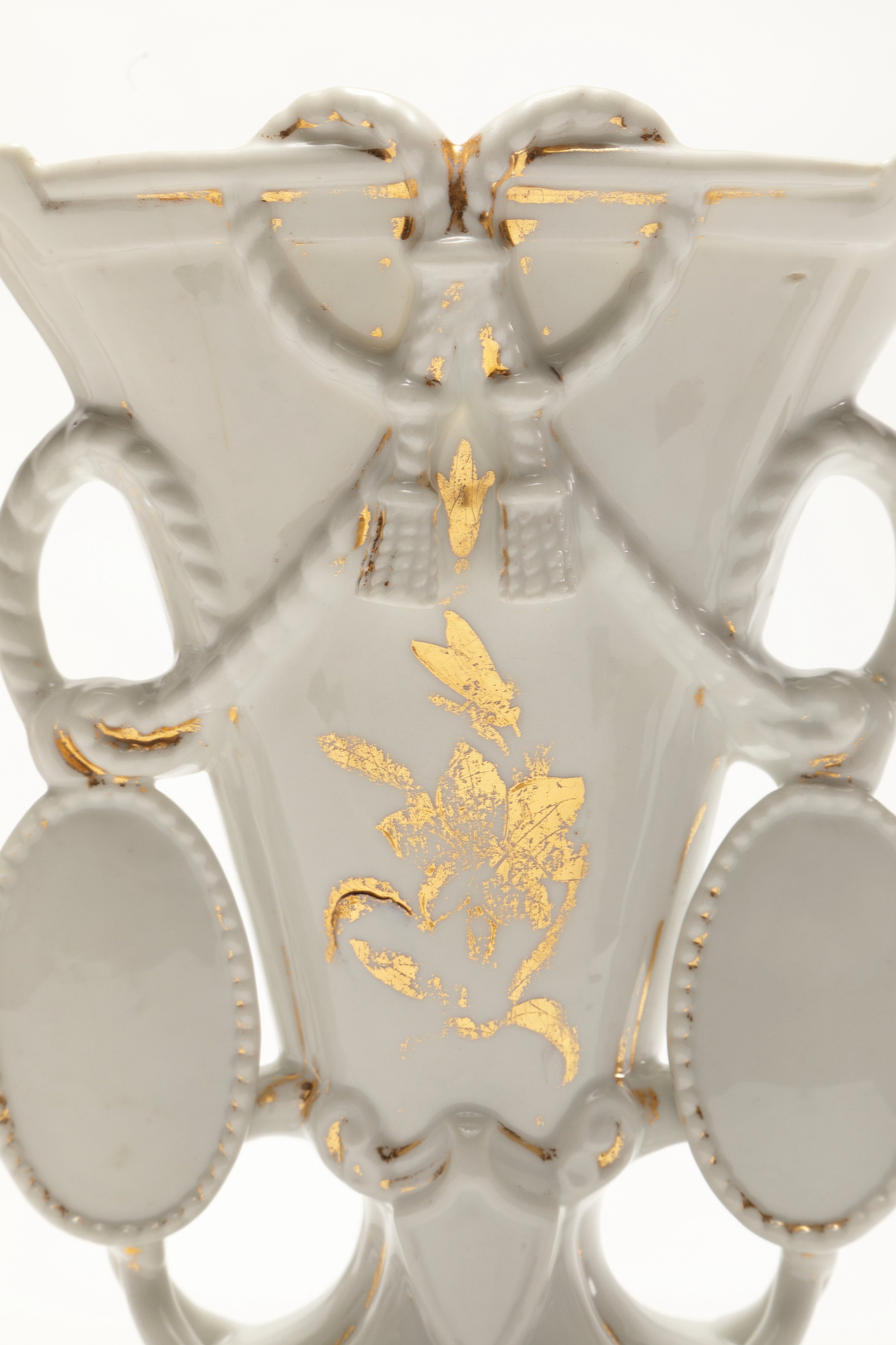 Pair of 19th century French ceramic vases