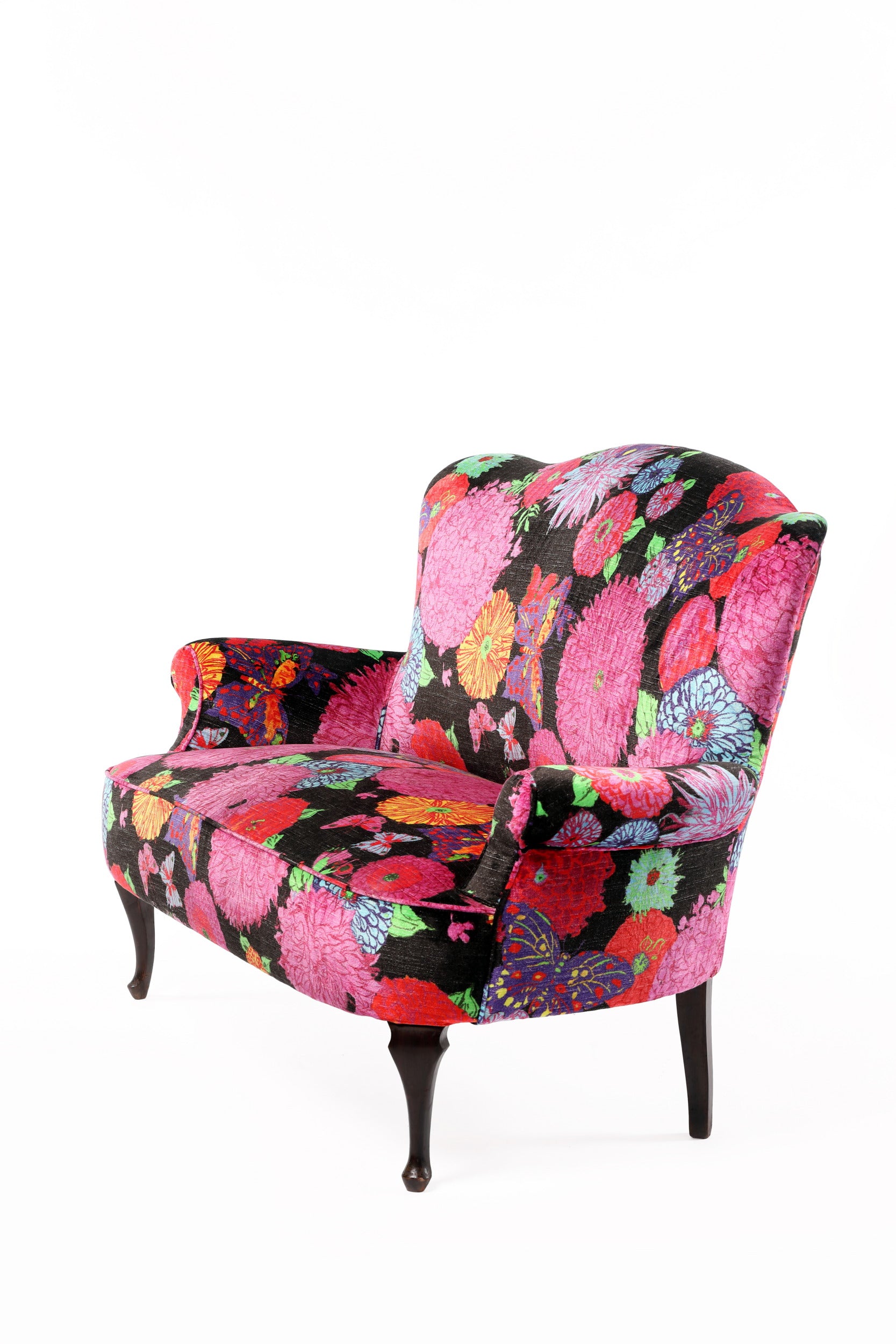 Ken Scott linen velvet sofa from the 60s