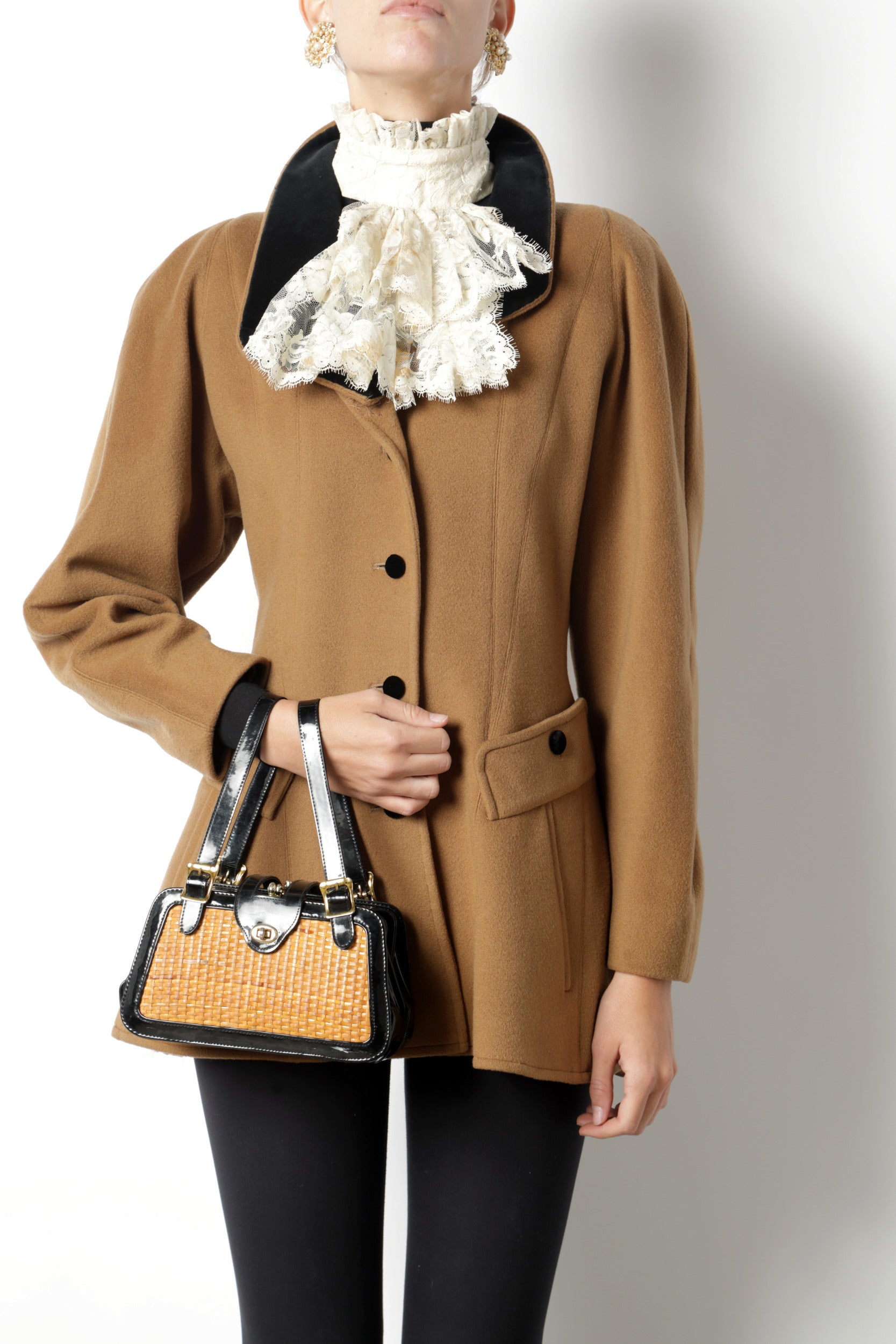 Fendi 365 cashmere jacket from the 80s