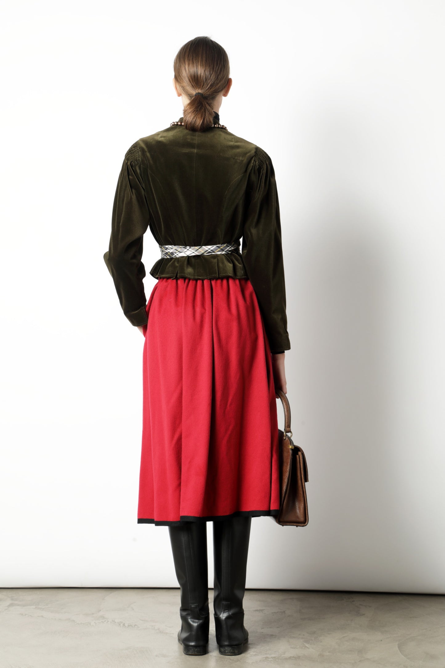 Giacca corta Loden Plankl anni 90