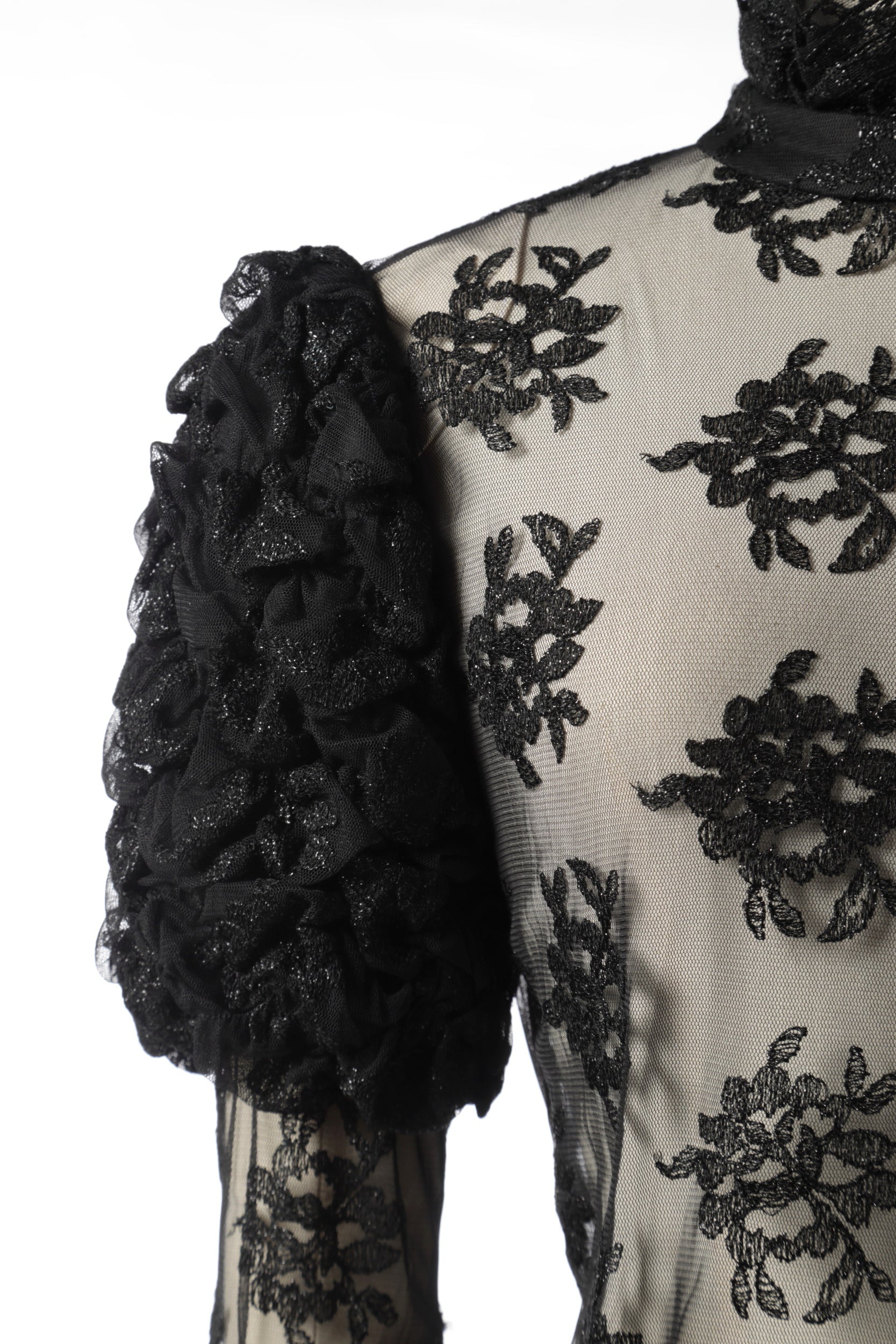 Fendi shirt, in lace Volcano workmanship