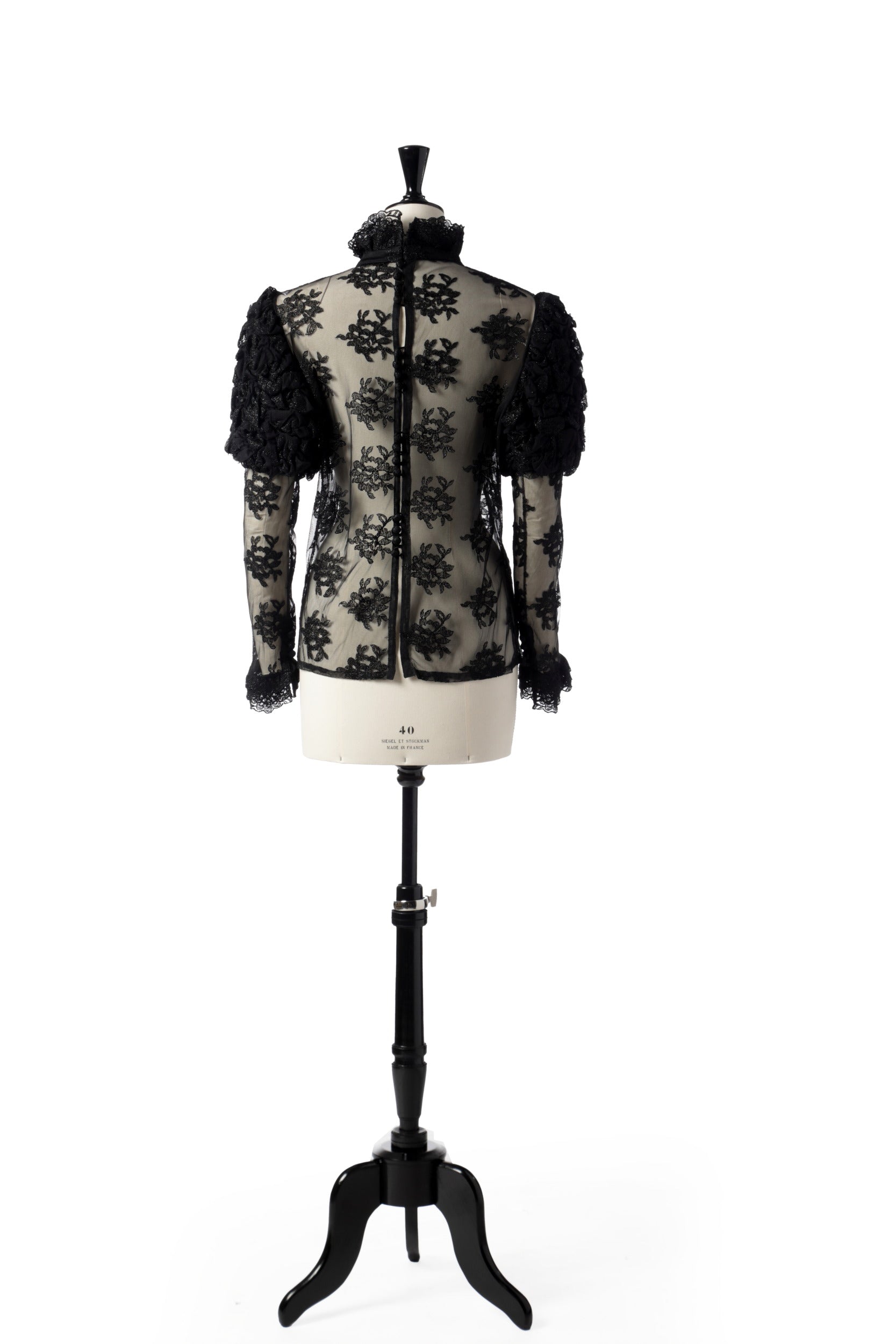 Fendi shirt, in lace Volcano workmanship