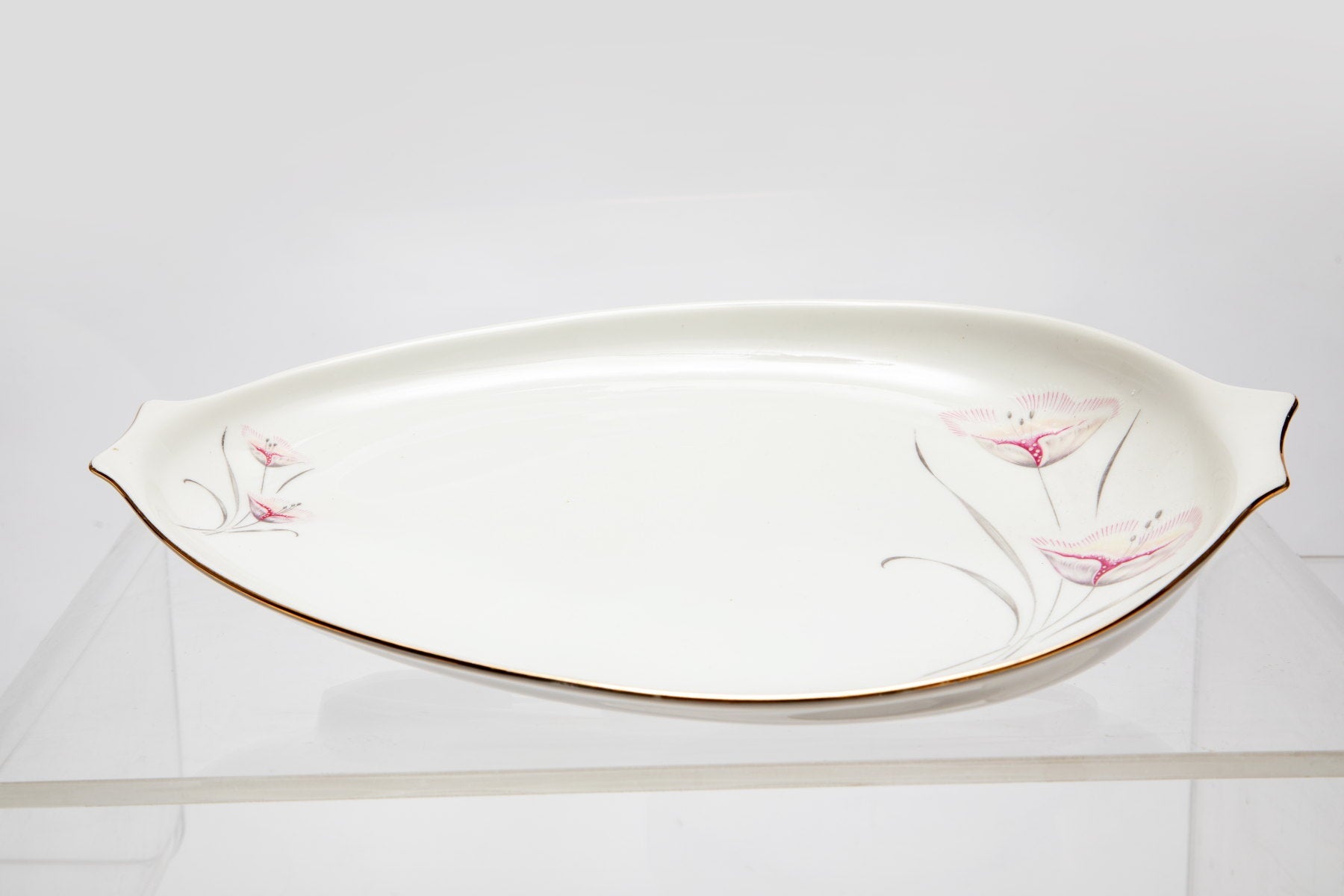 Decorated porcelain dinner service from the 50s