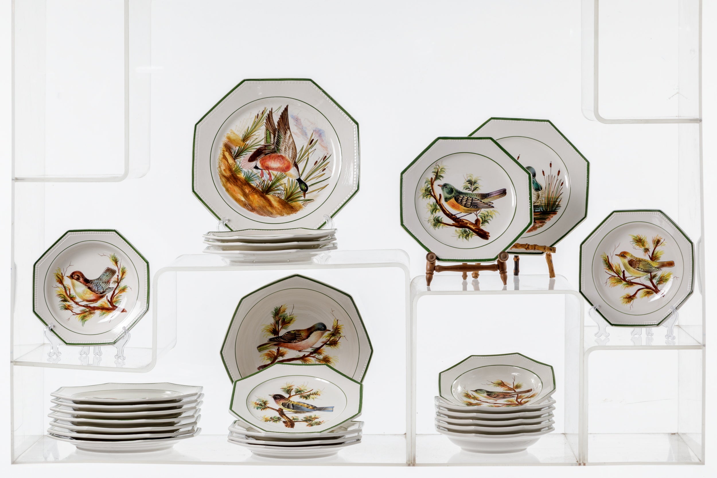 Capuani Vecchia Este dinner service 60s