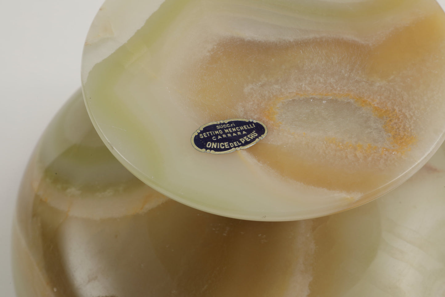 Servizio in onice anni 70