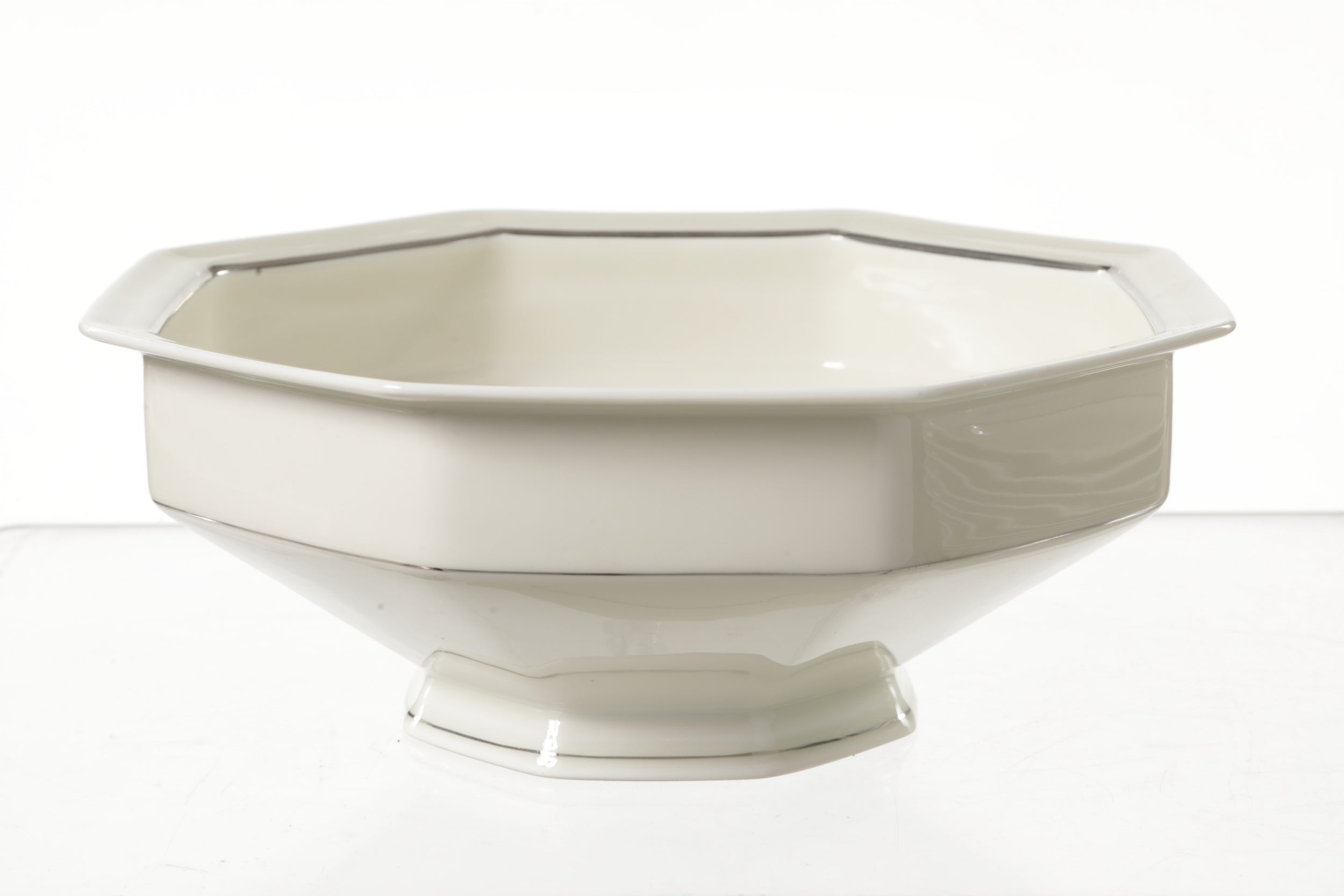 Royal Ivory 1970s octagonal plate set