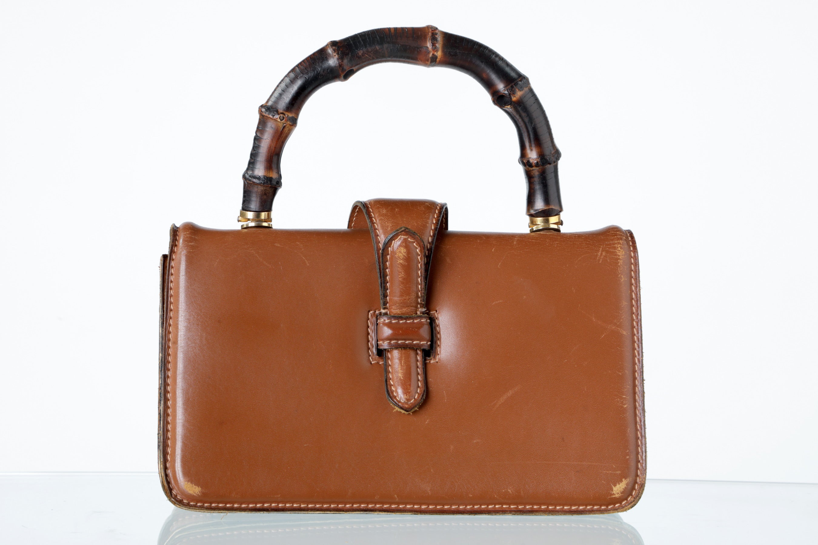 Leather handbag