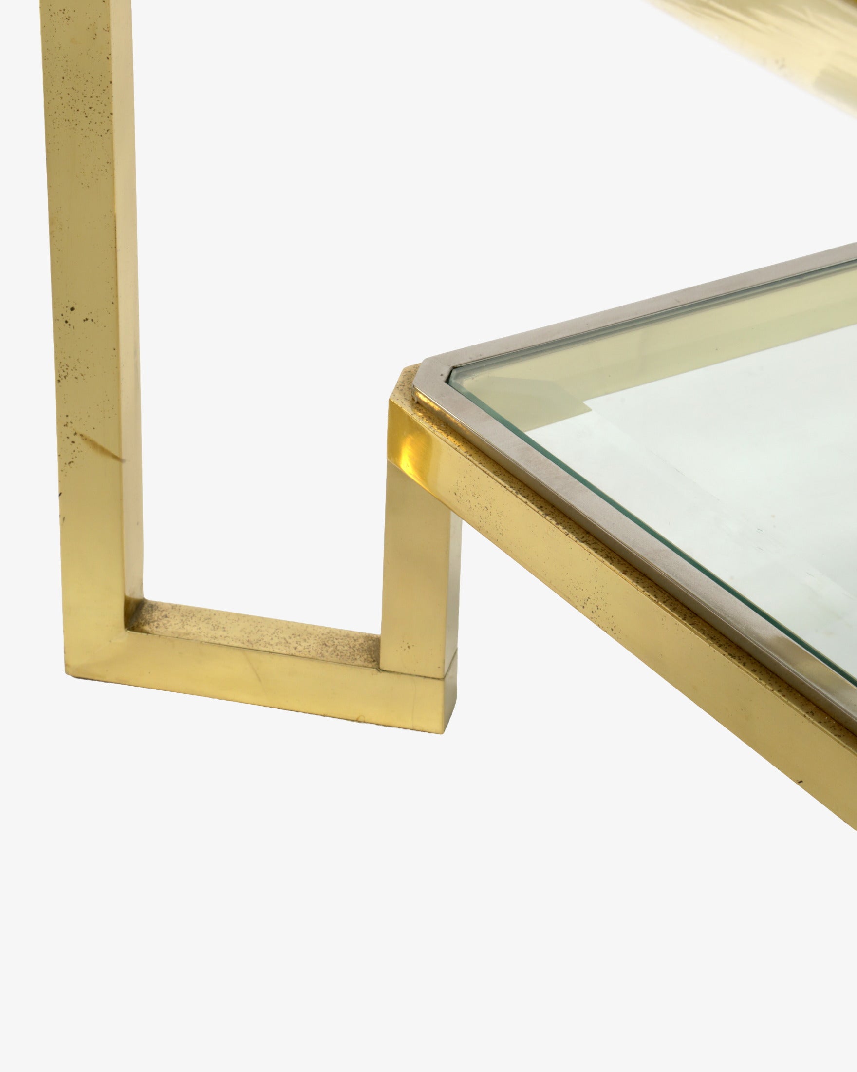 1970s coffee table attributed to Romeo Rega
