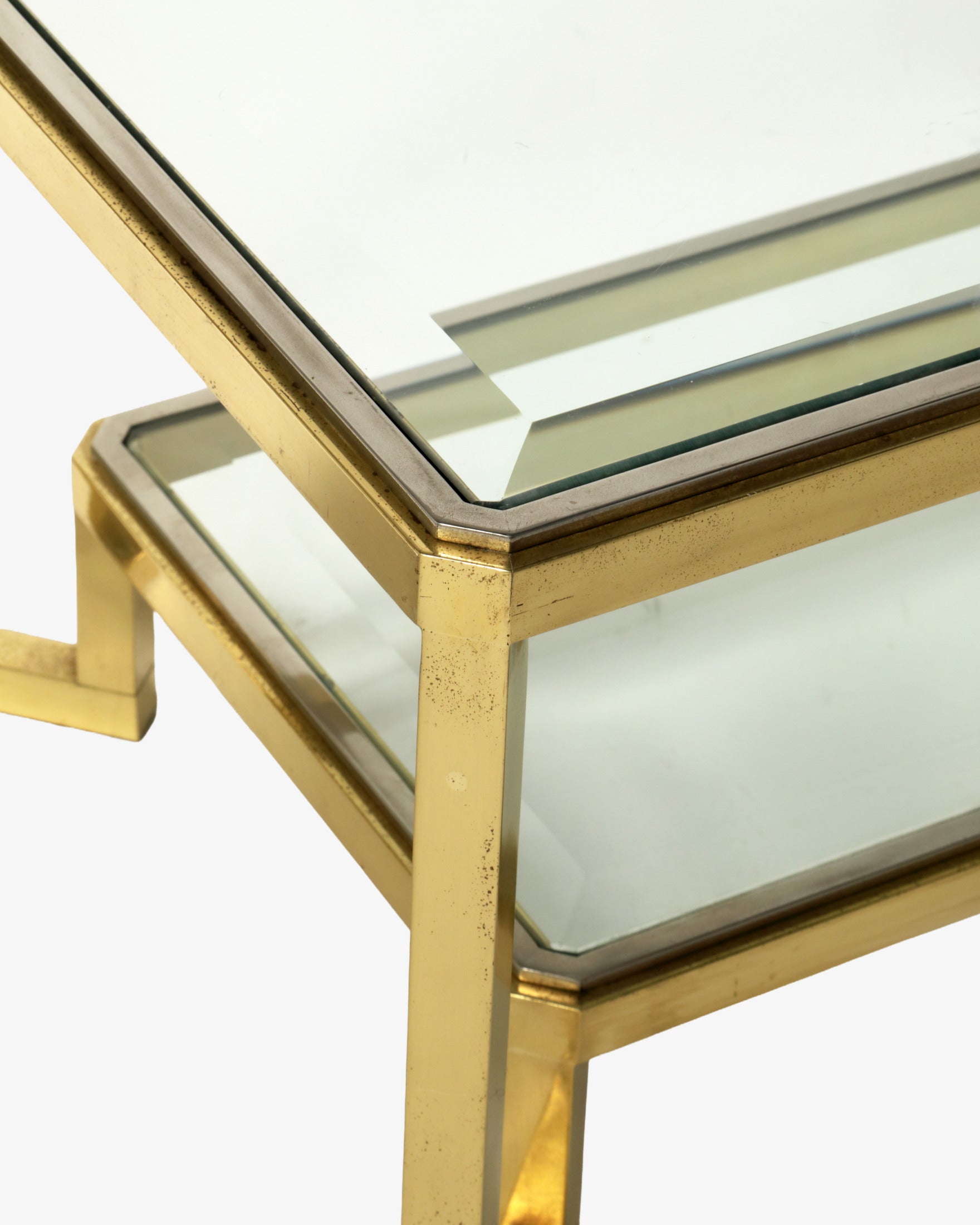 1970s coffee table attributed to Romeo Rega