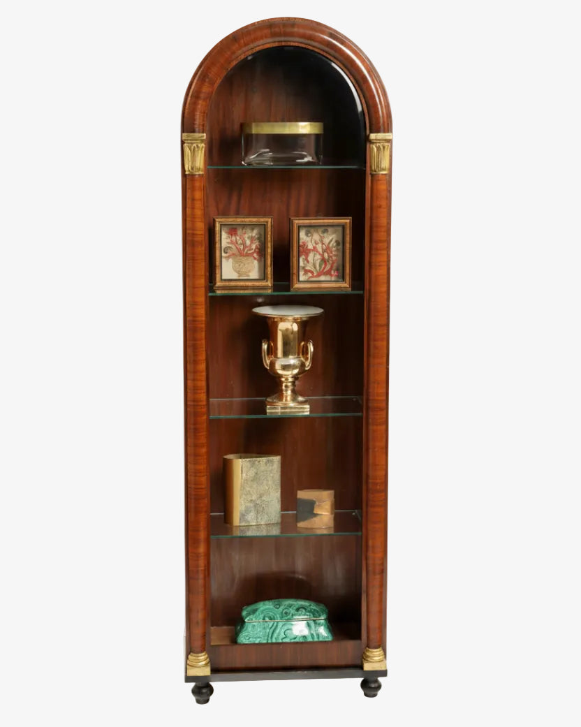 1960s arched display case
