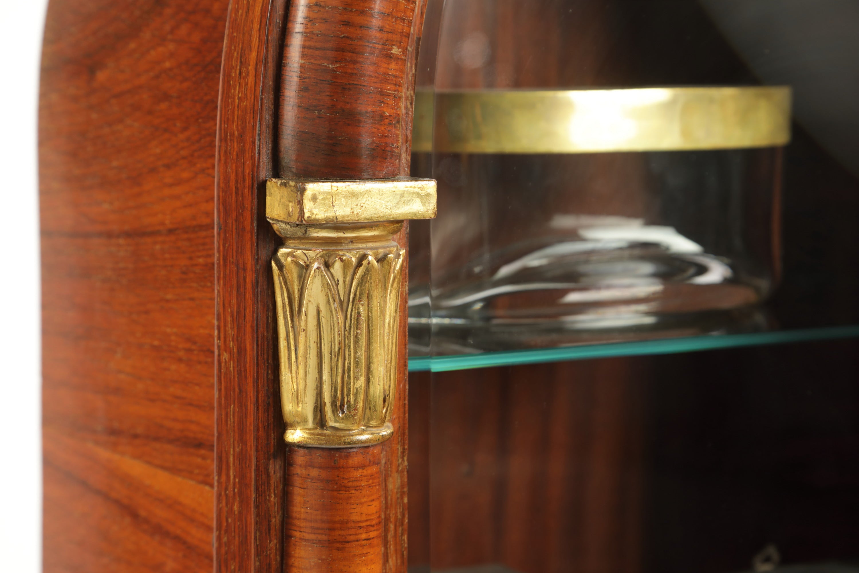 1960s arched display case