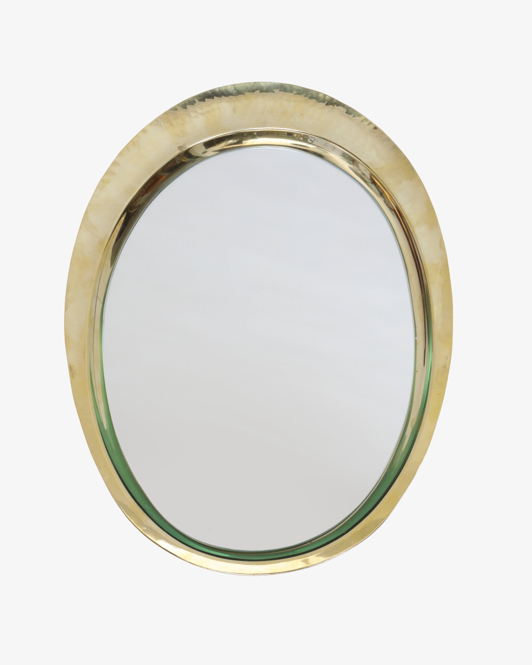 Small oval mirror from the 70s