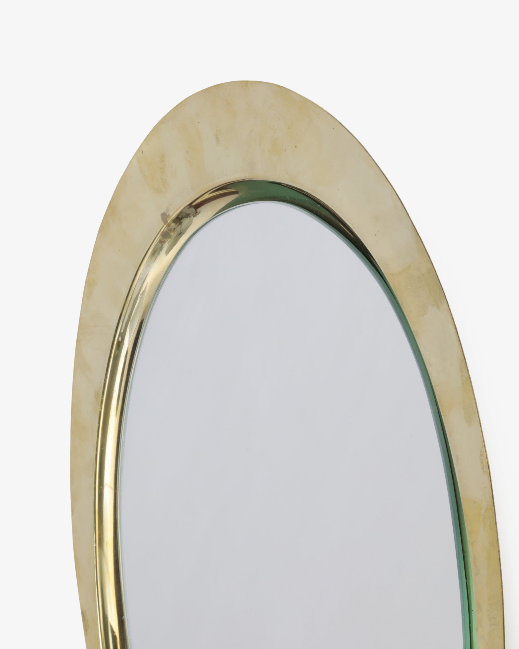 Small oval mirror from the 70s