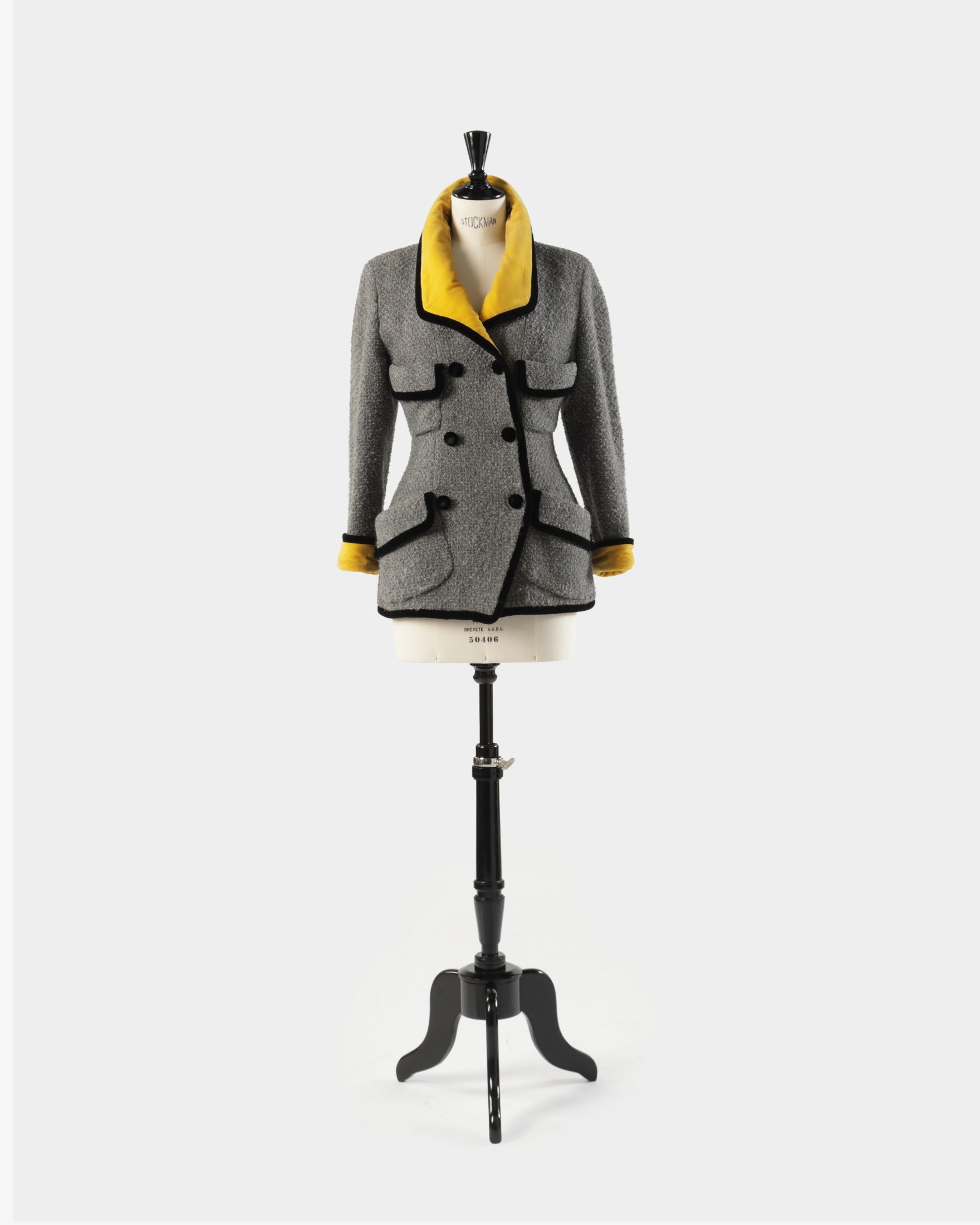 Chanel double-breasted jacket designed by Karl Lagerfeld in the 1990s