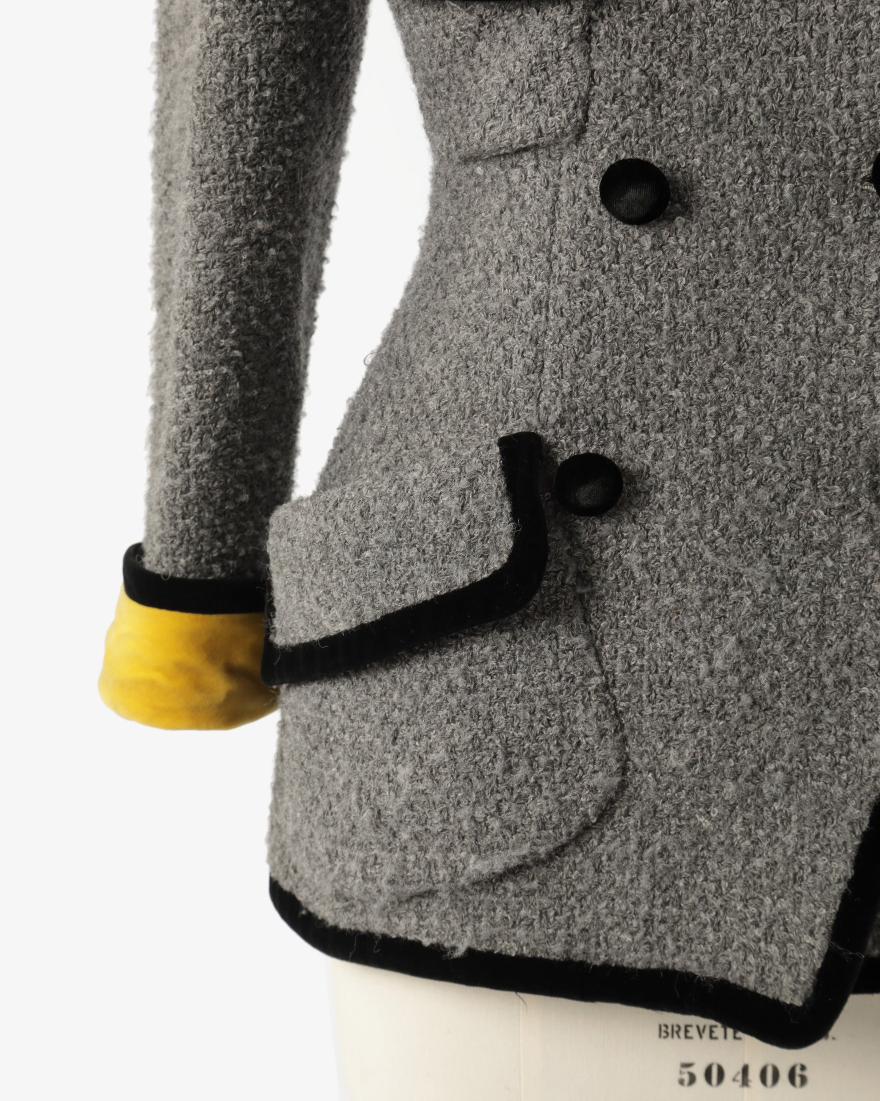 Chanel double-breasted jacket designed by Karl Lagerfeld in the 1990s