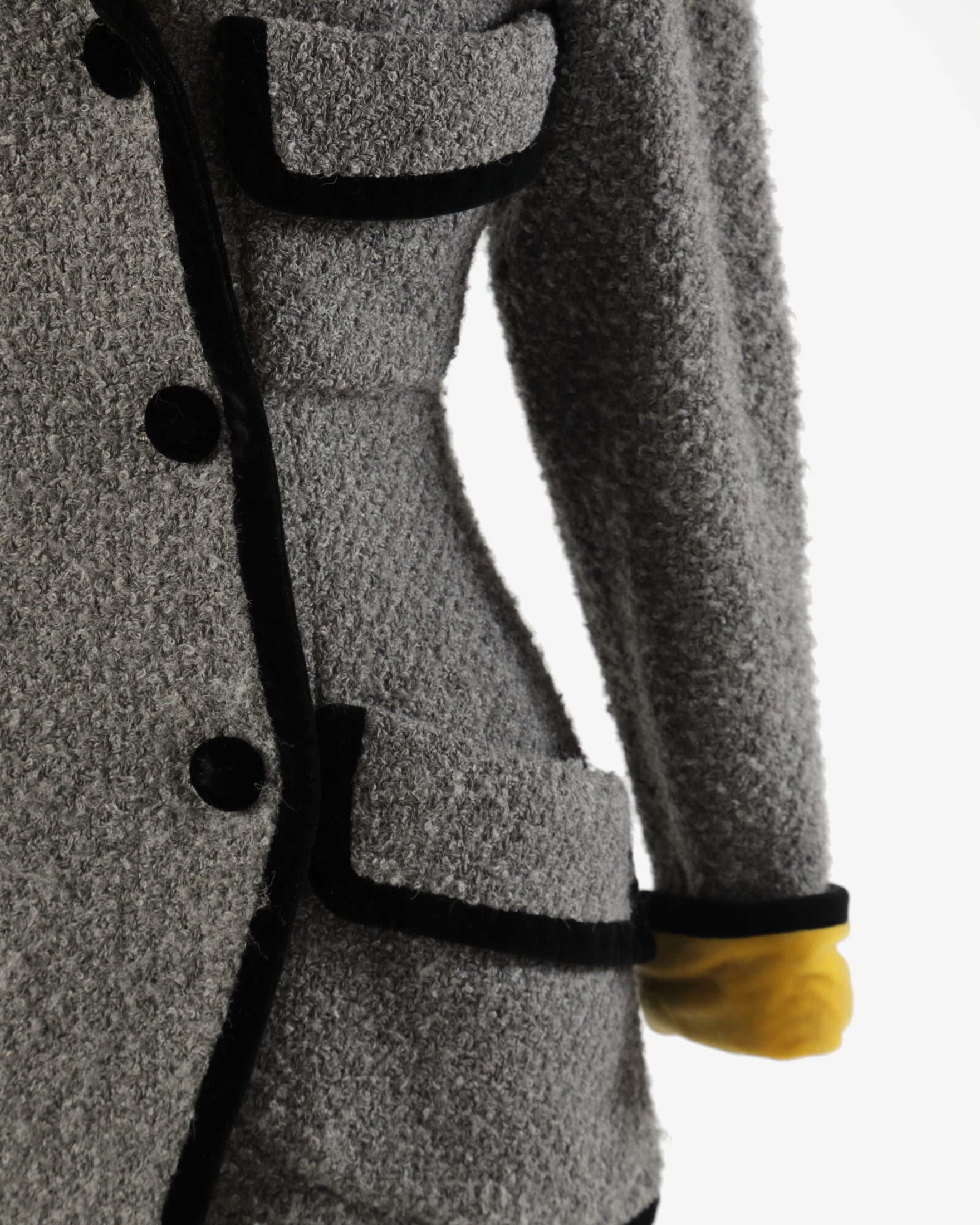 Chanel double-breasted jacket designed by Karl Lagerfeld in the 1990s