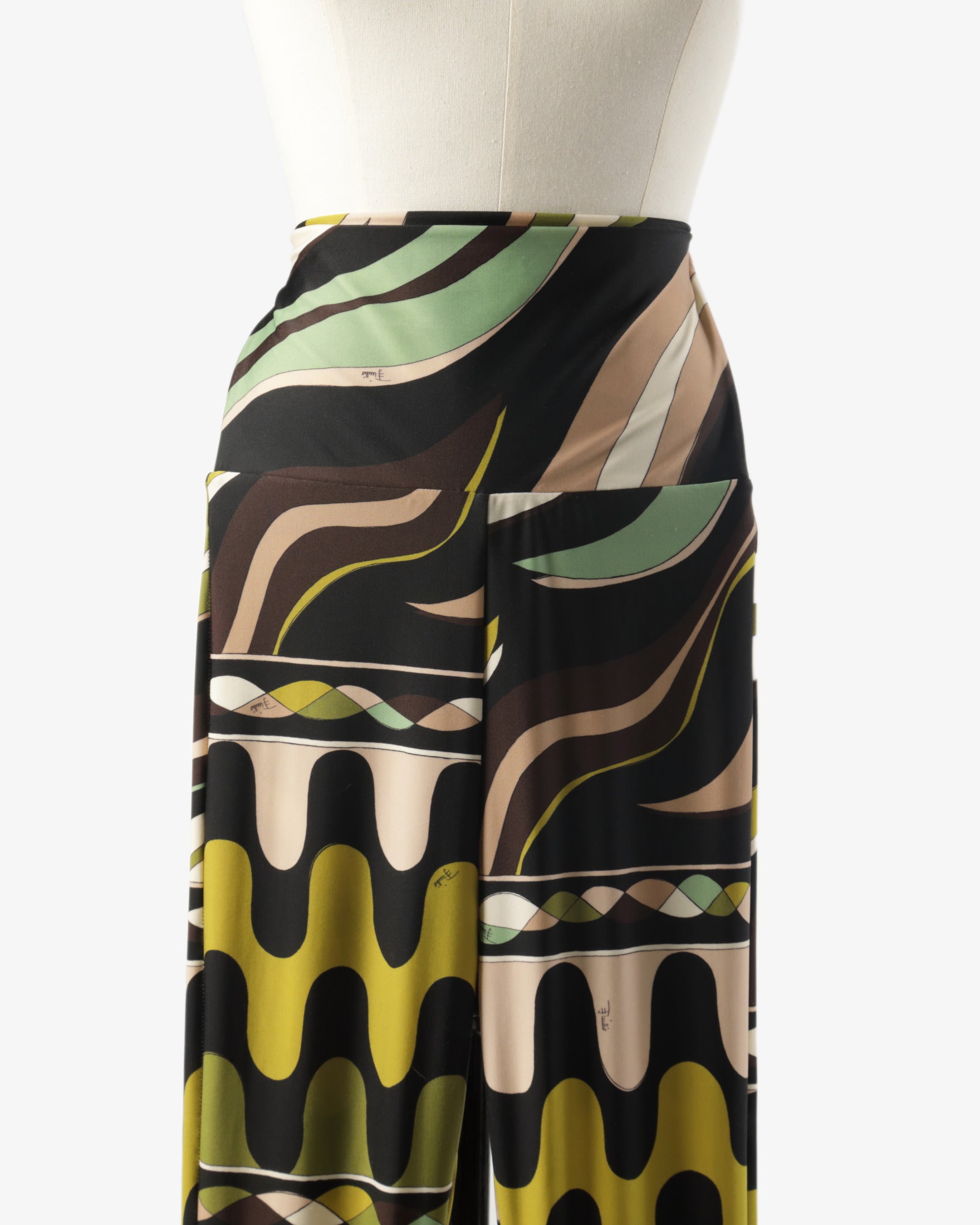 Emilio Pucci Jersey Trousers from the early 2000s