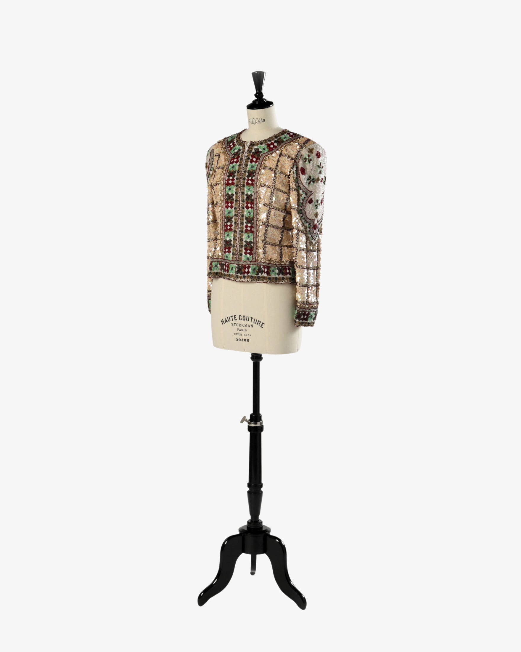 Egon von Furstenberg sequined jacket