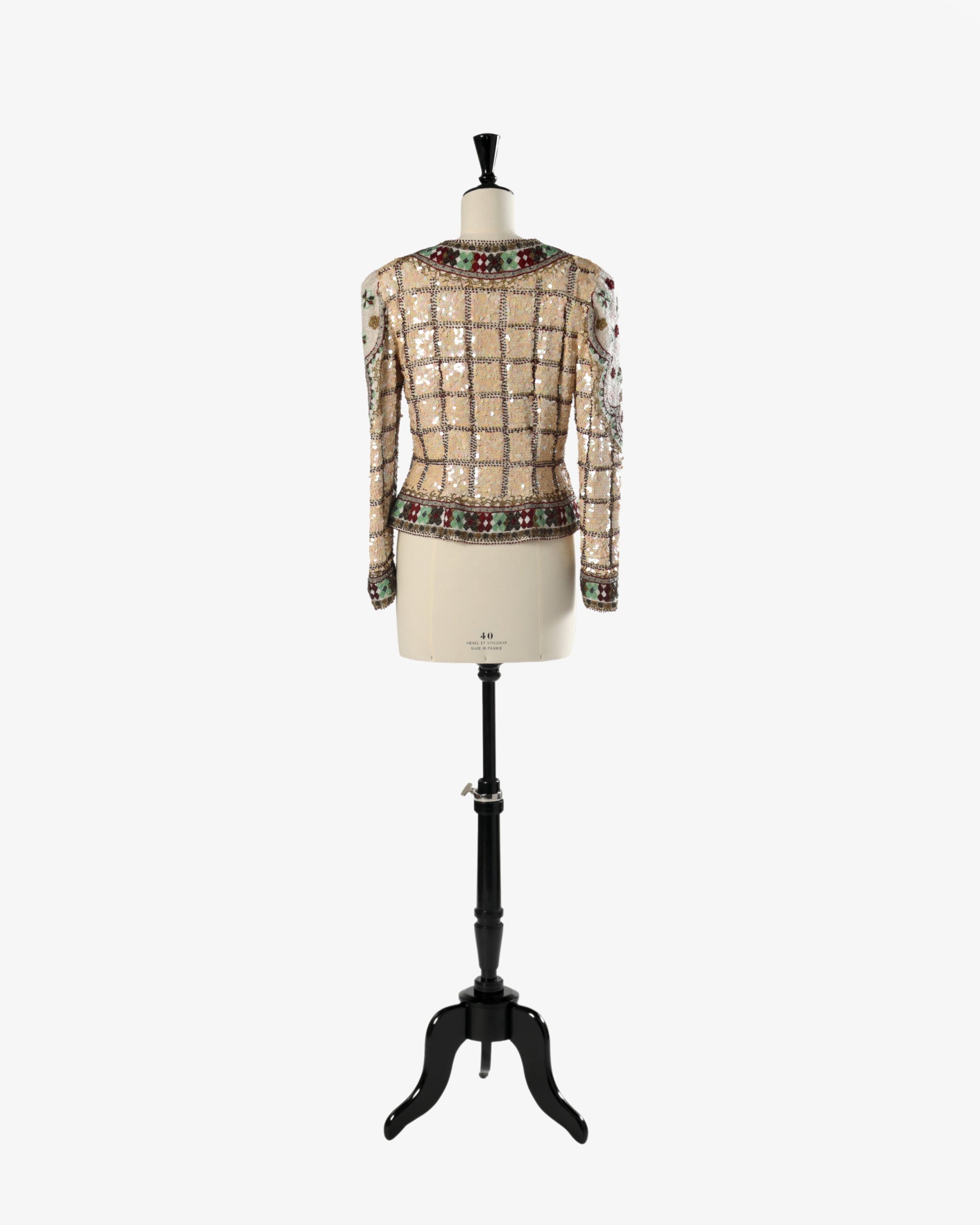 Egon von Furstenberg sequined jacket
