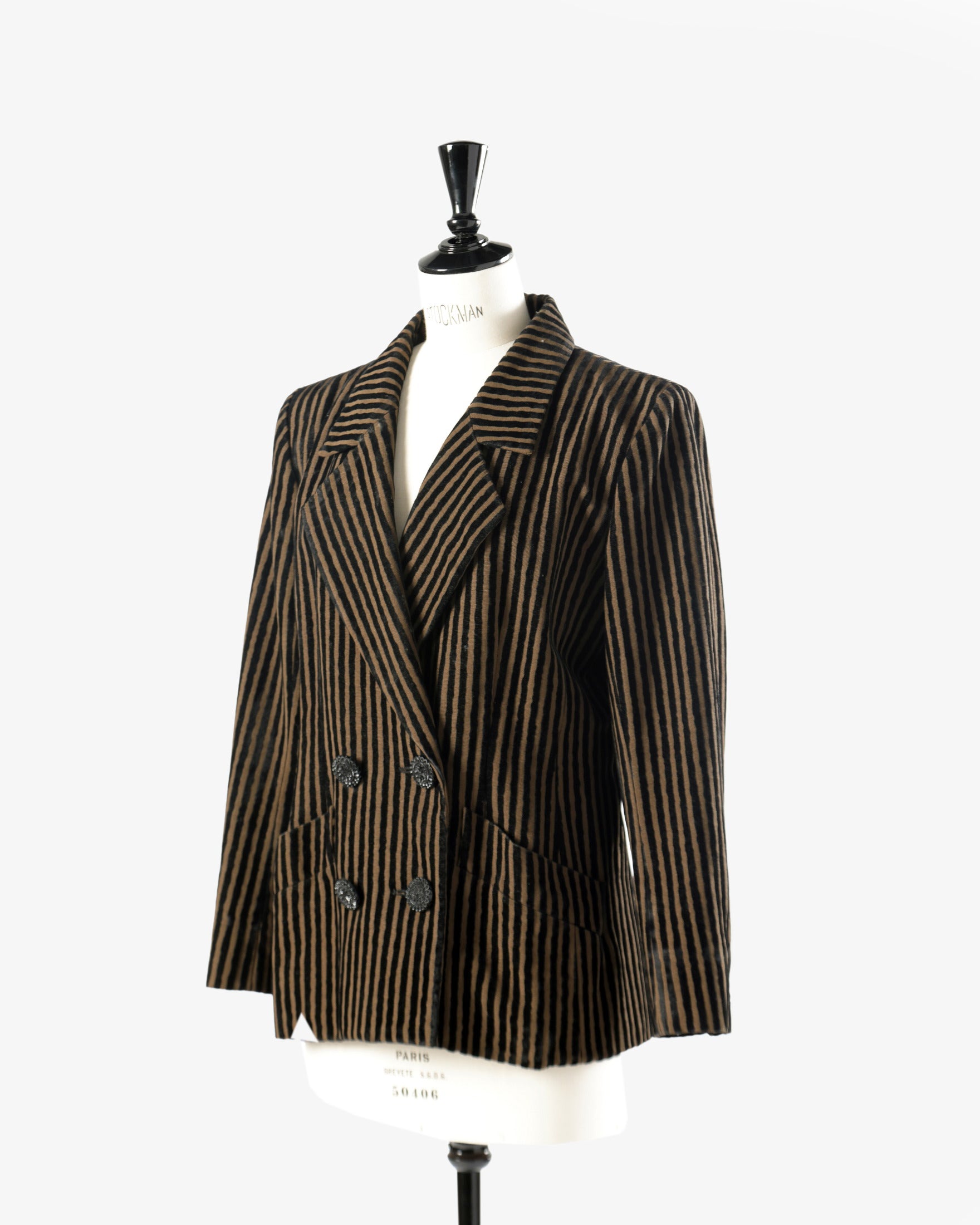 Yves Saint Laurent double-breasted blazer from the 1980s