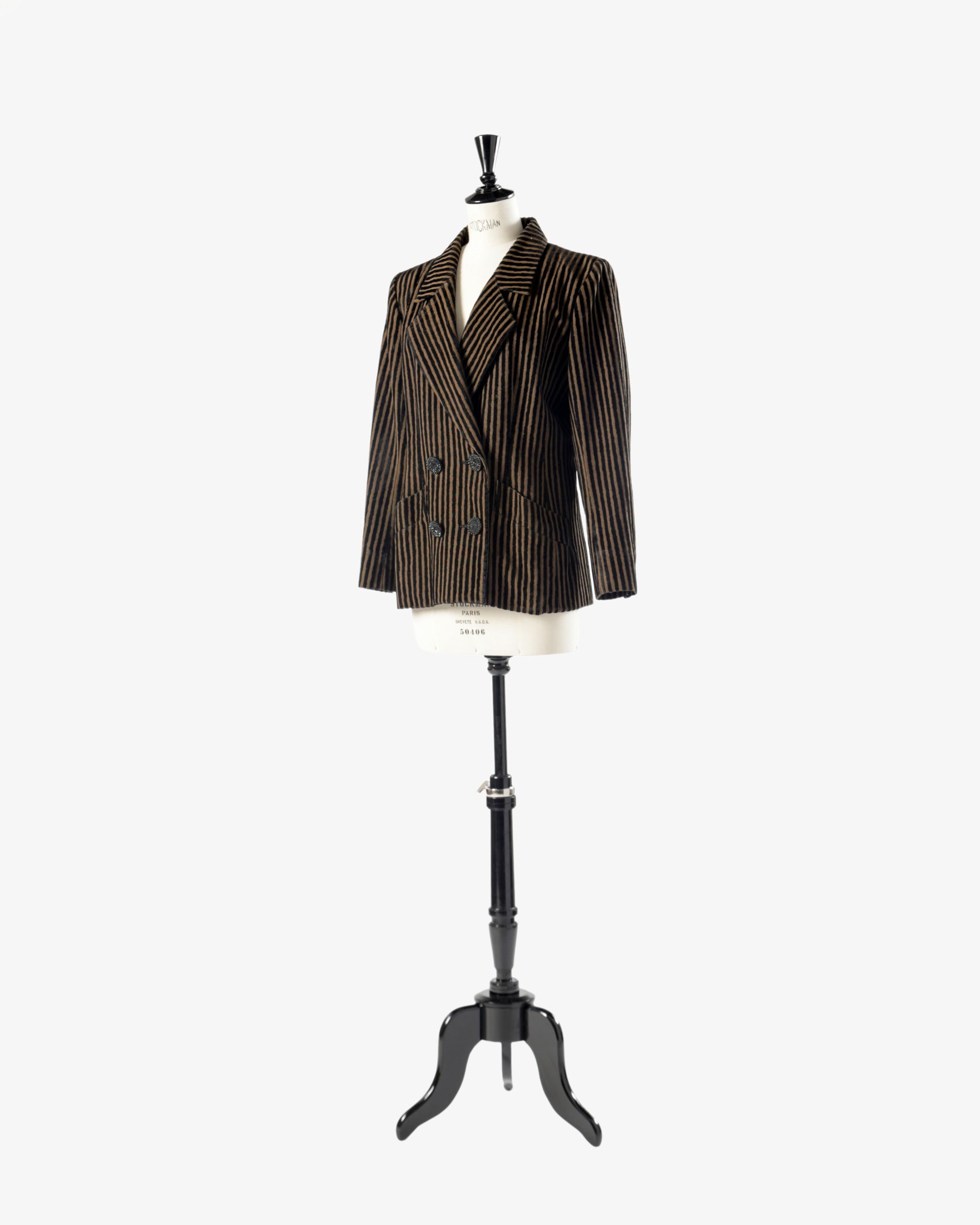 Yves Saint Laurent double-breasted blazer from the 1980s