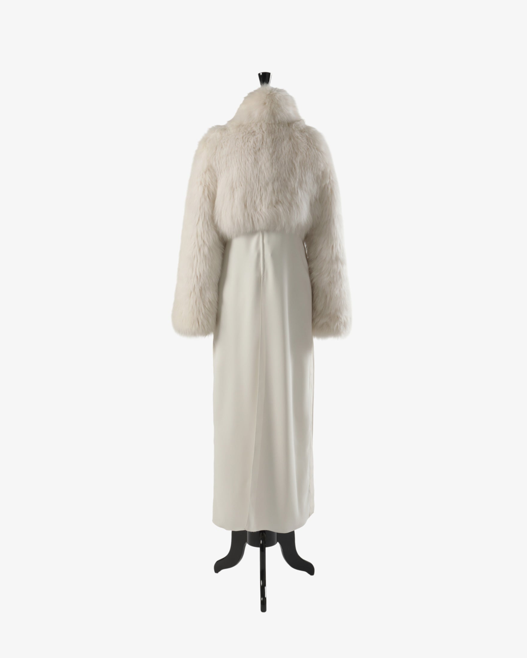 Fendi fox bolero knitted in the early 2000s