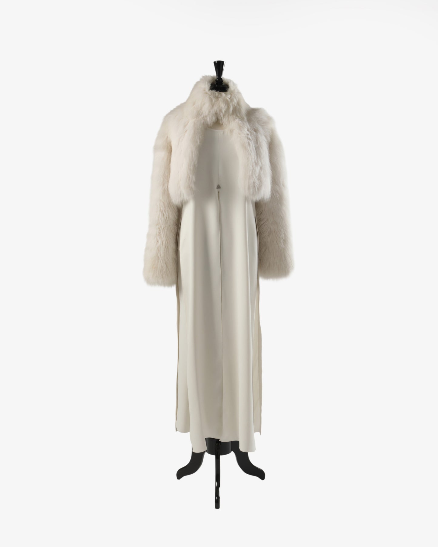 Fendi fox bolero knitted in the early 2000s
