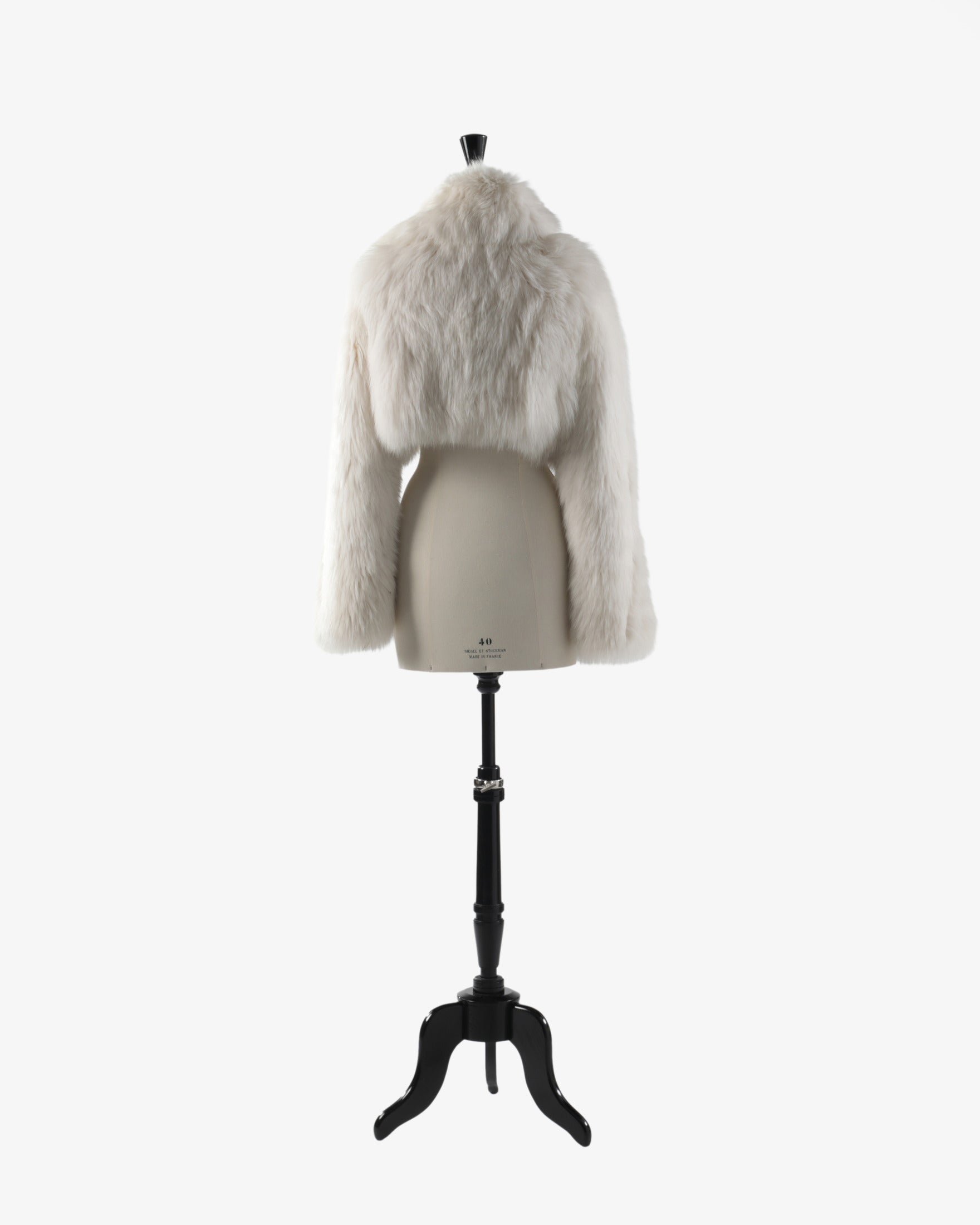 Fendi fox bolero knitted in the early 2000s